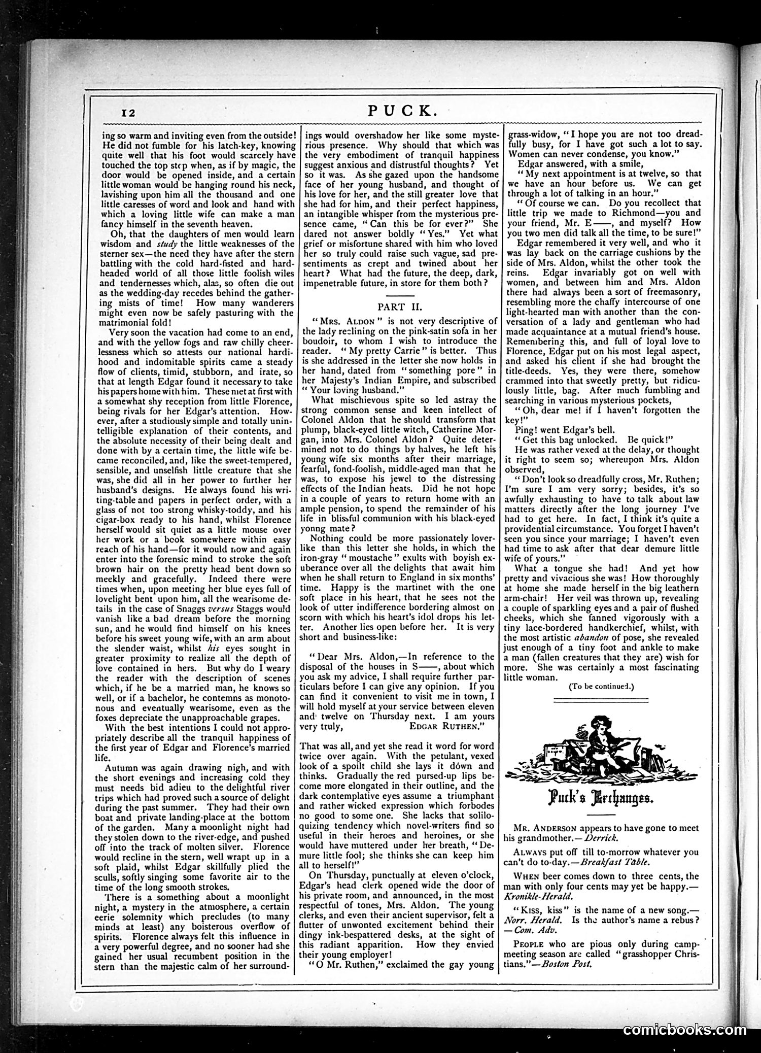 Puck — August 7, 1878 — page 12