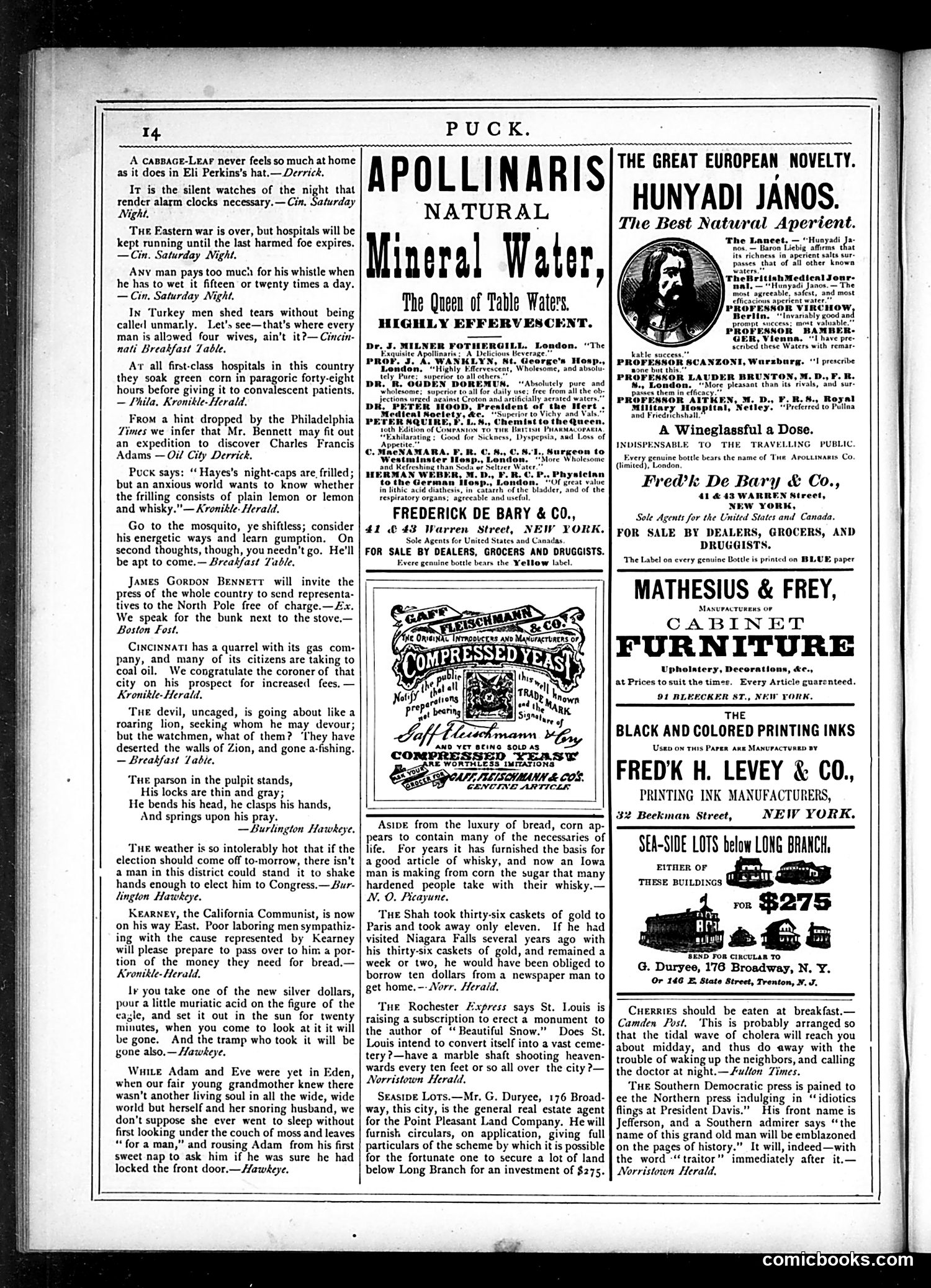 Puck — August 7, 1878 — page 14