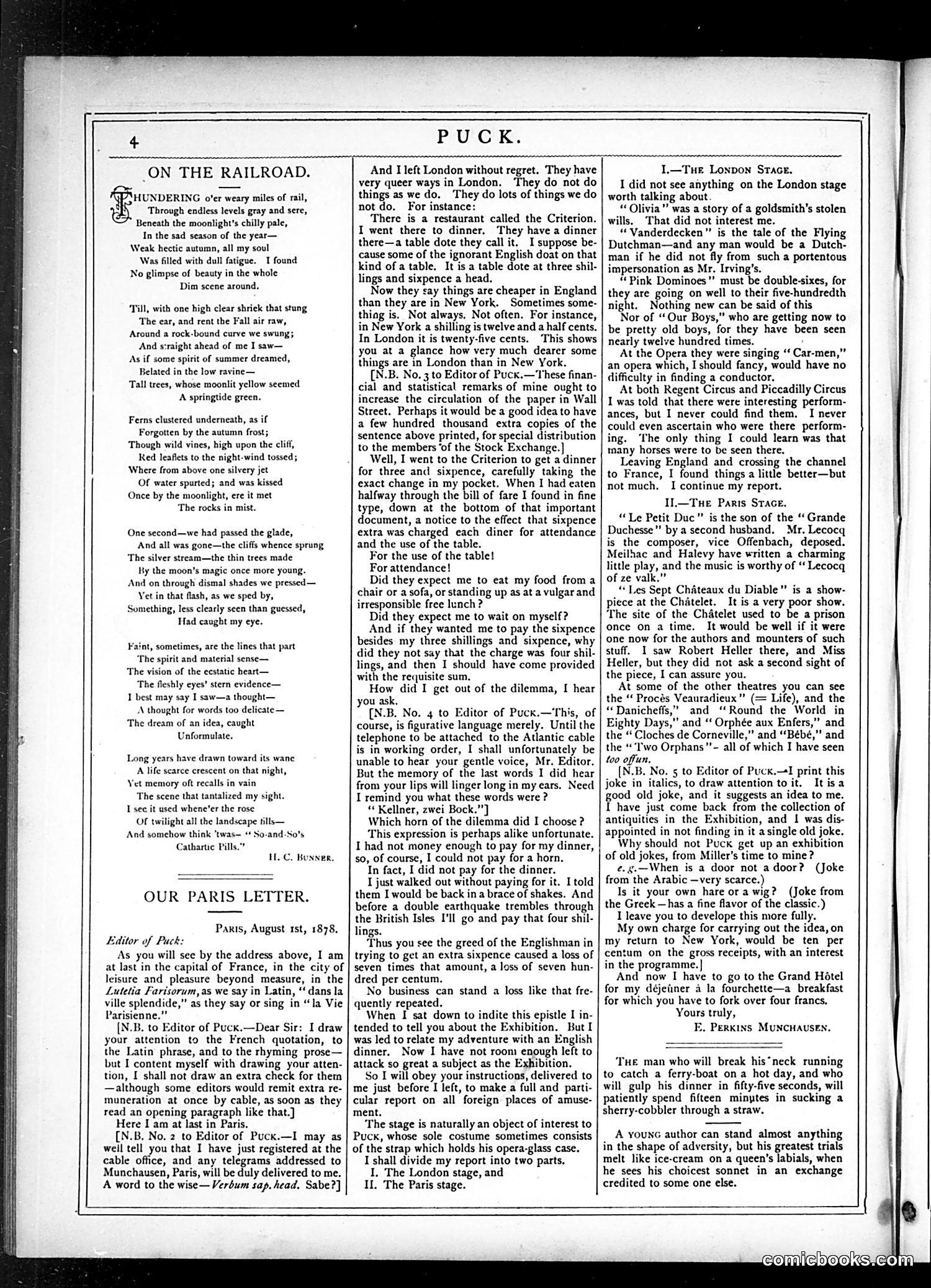 Puck — August 14, 1878 — page 4