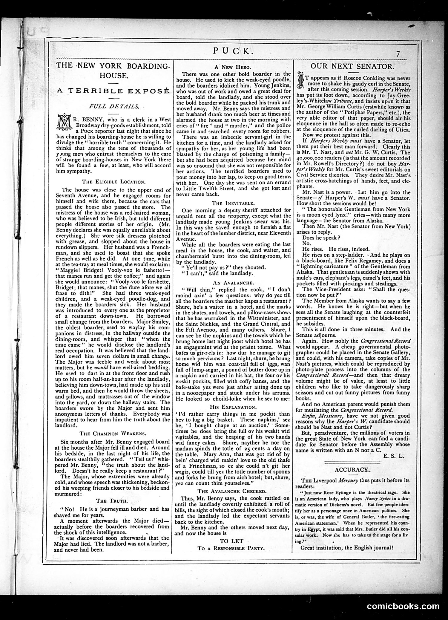 Puck — August 28, 1878 — page 7