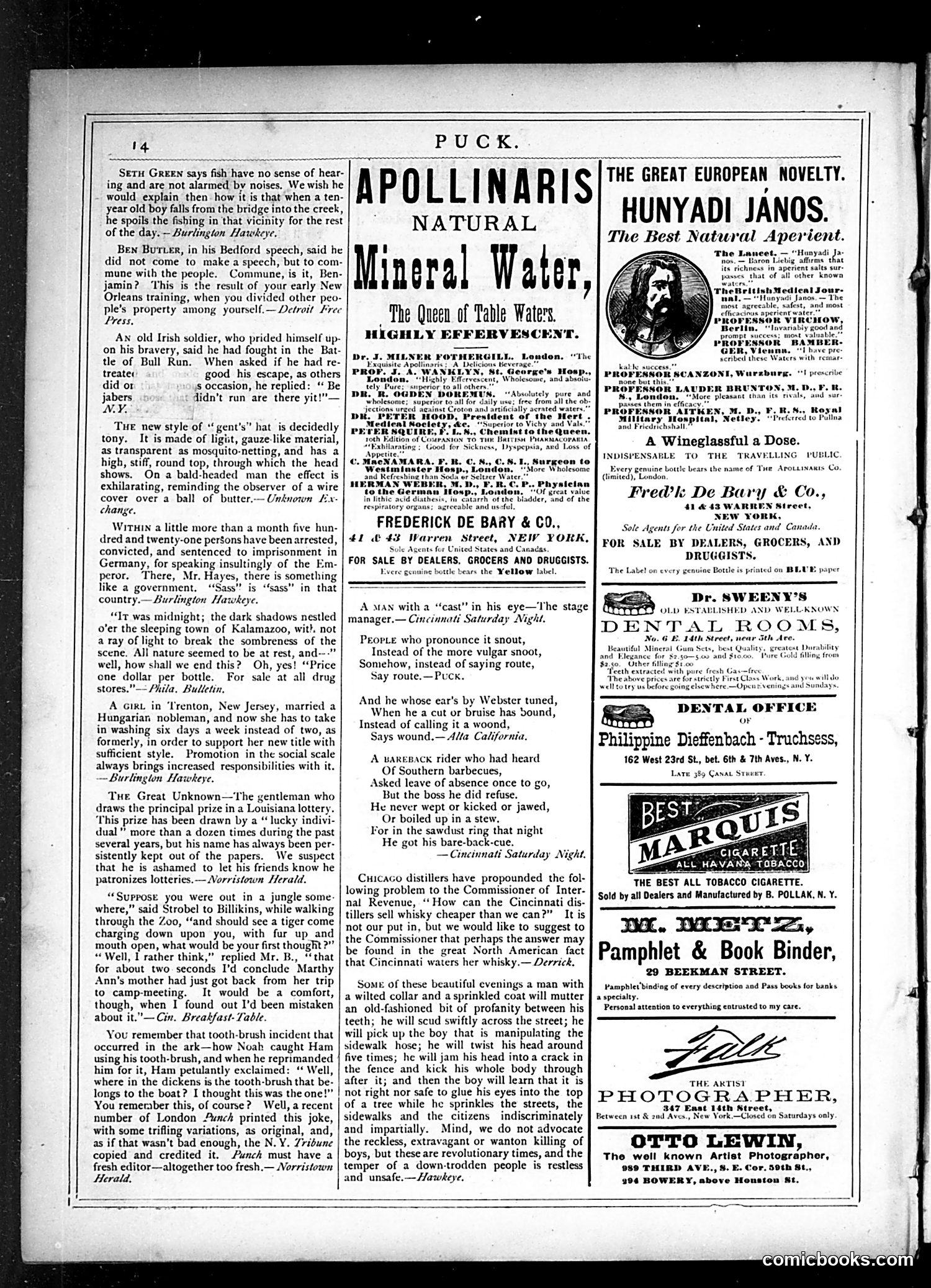 Puck — September 4, 1878 — page 14