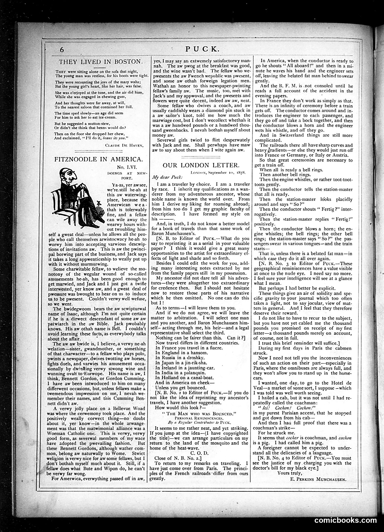Puck — September 25, 1878 — page 6