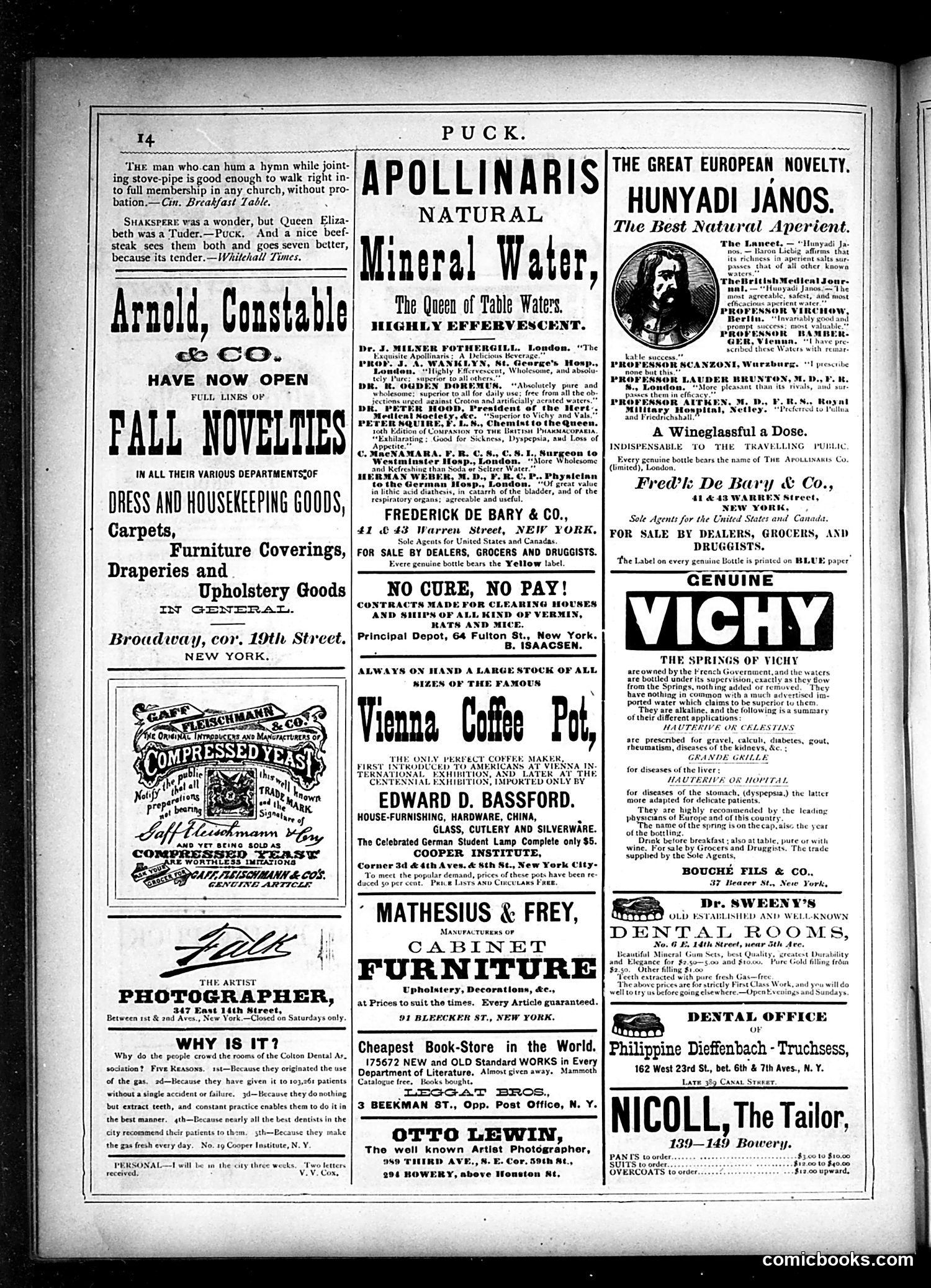 Puck — September 25, 1878 — page 14