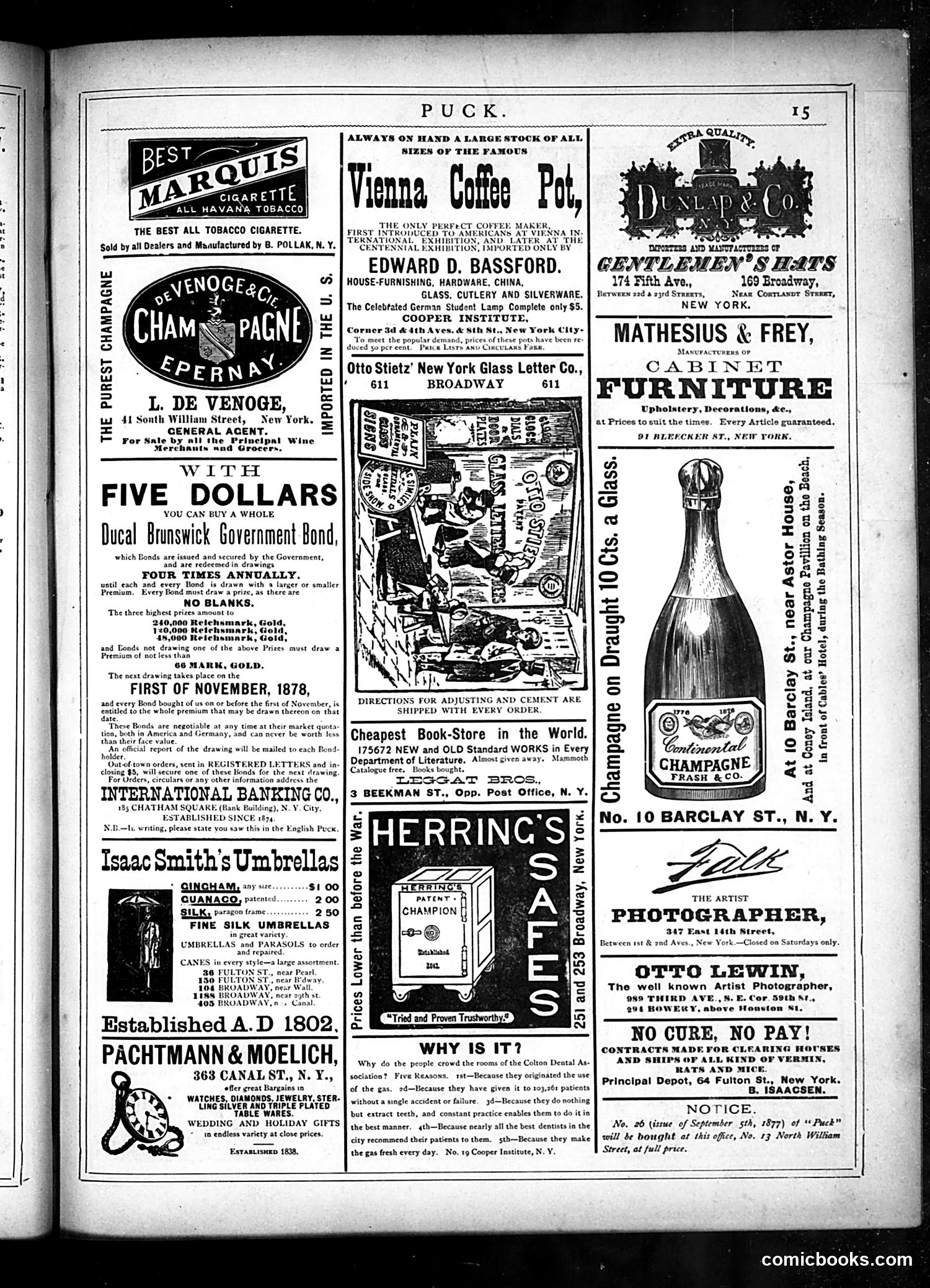 Puck — October 9, 1878 — page 15