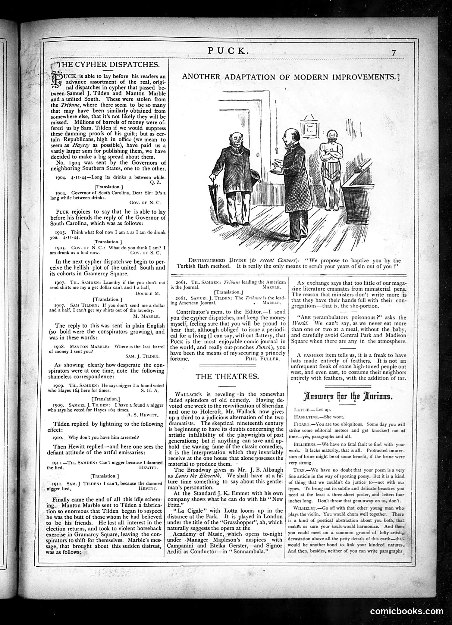 Puck — October 16, 1878 — page 7