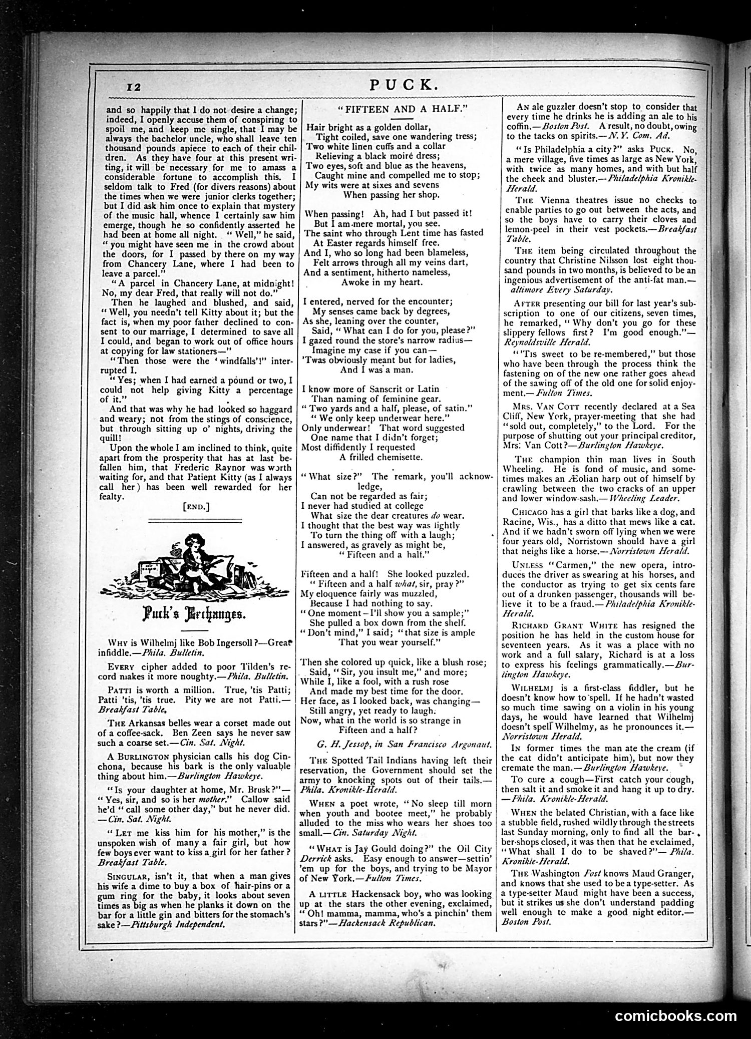 Puck — October 23, 1878 — page 12