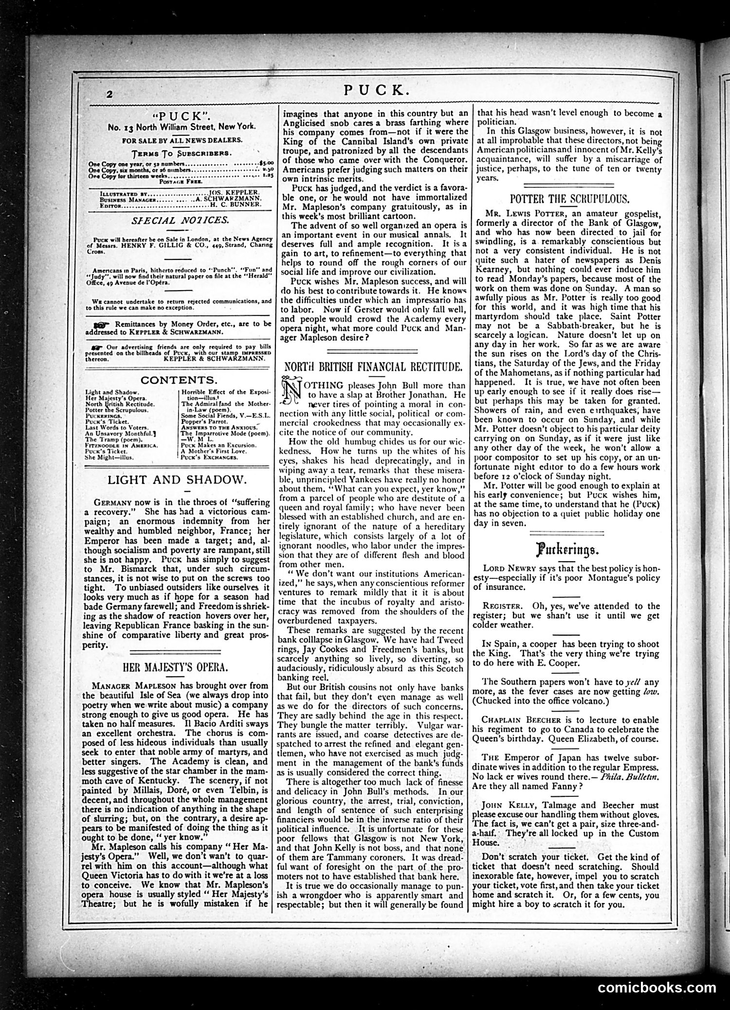 Puck — October 30, 1878 — page 2