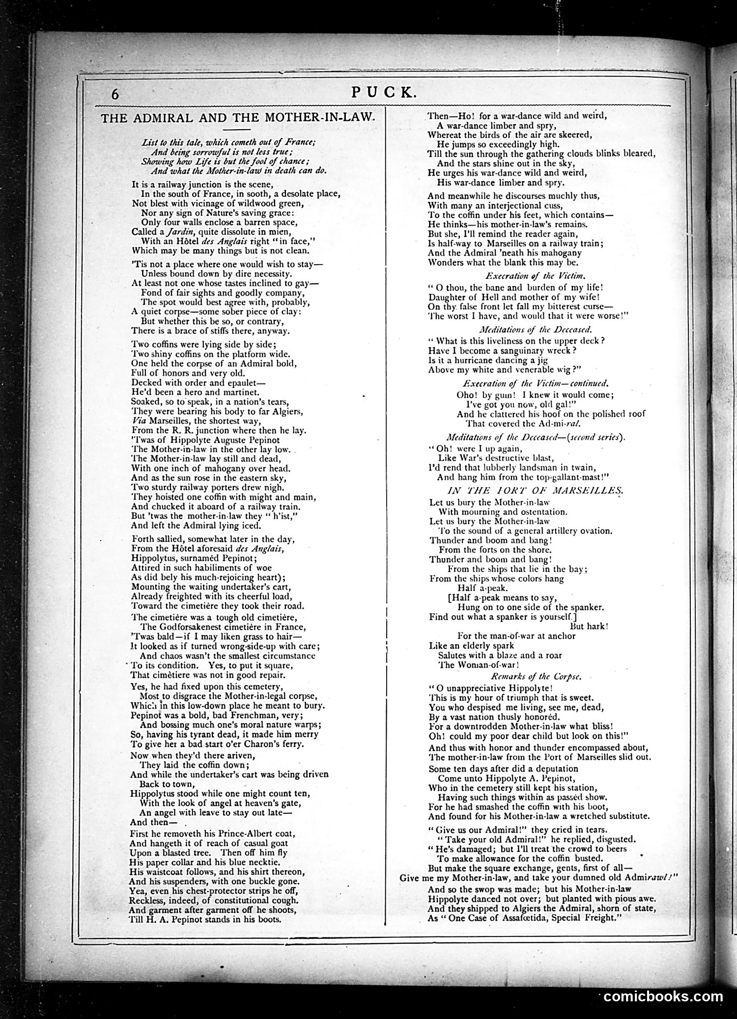 Puck — October 30, 1878 — page 6