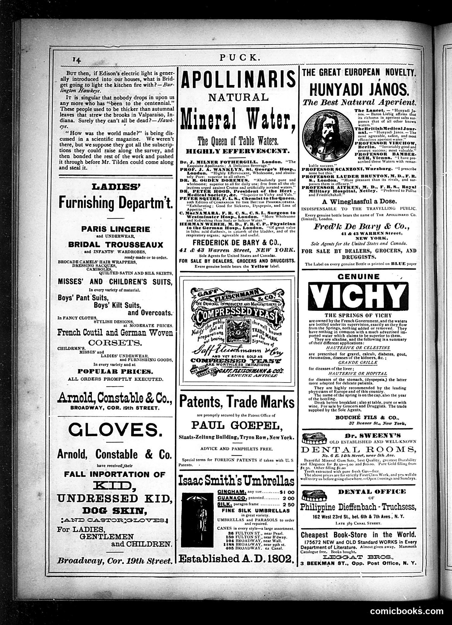 Puck — October 30, 1878 — page 14