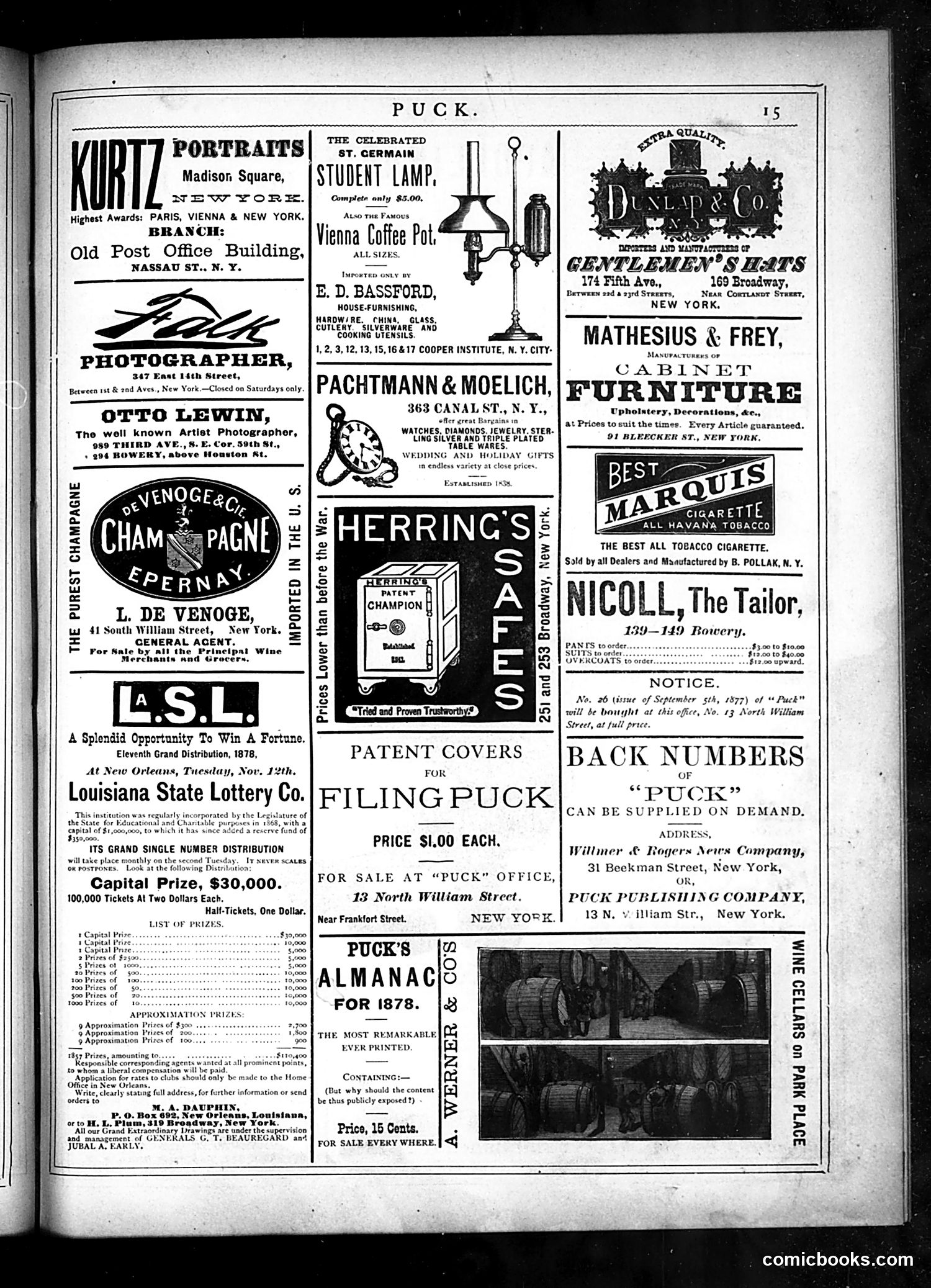 Puck — October 30, 1878 — page 15