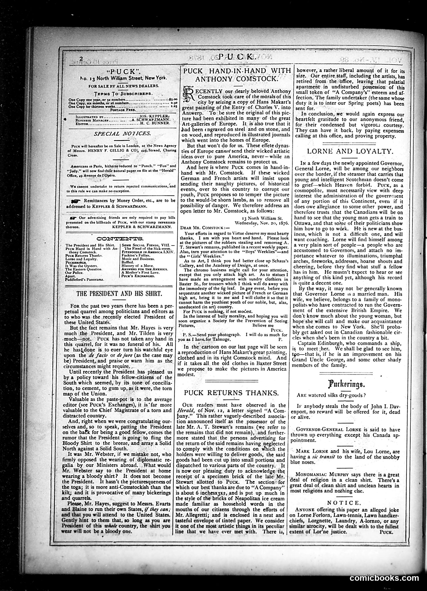 Puck — November 20, 1878 — page 2