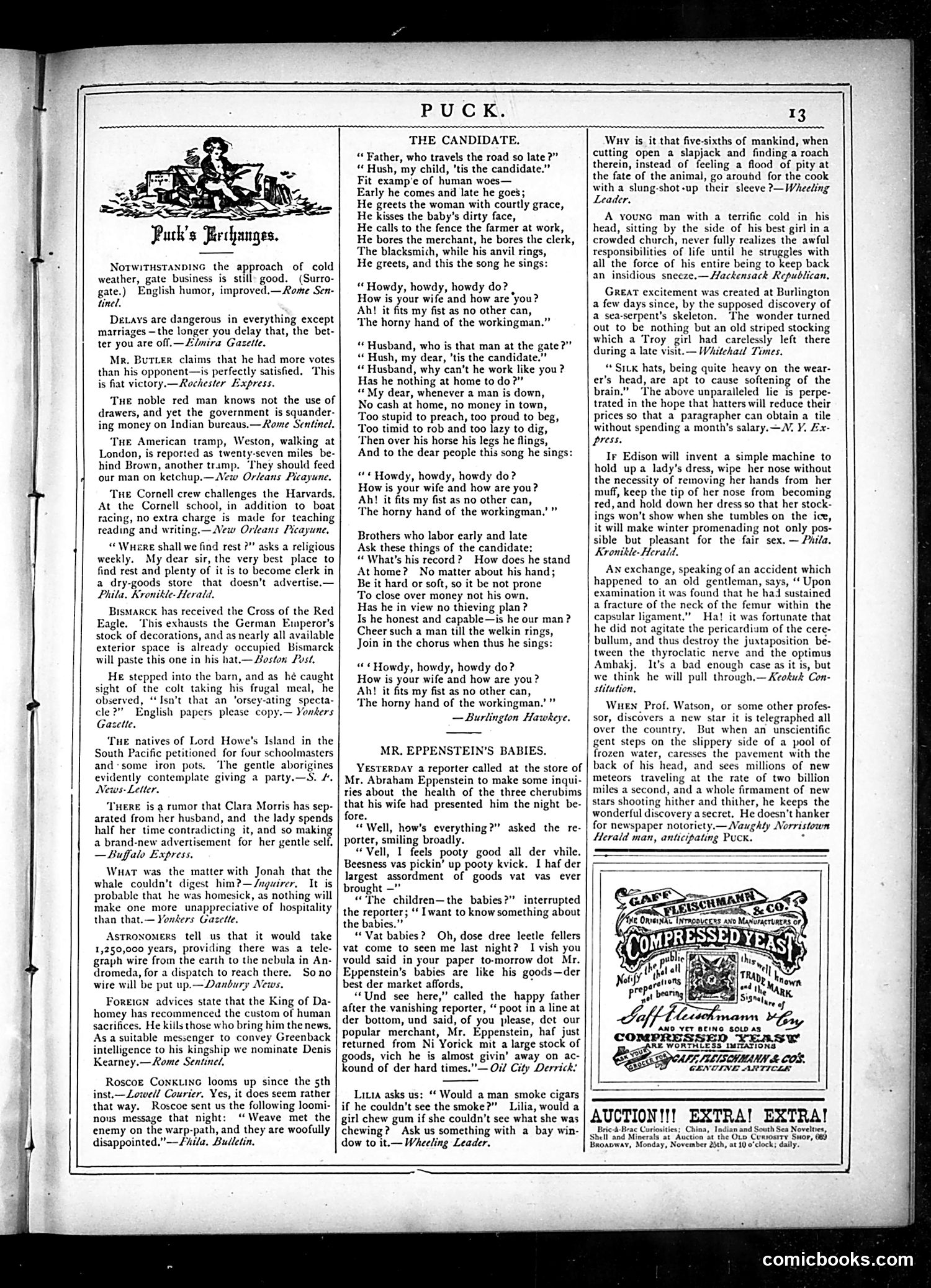 Puck — November 20, 1878 — page 13