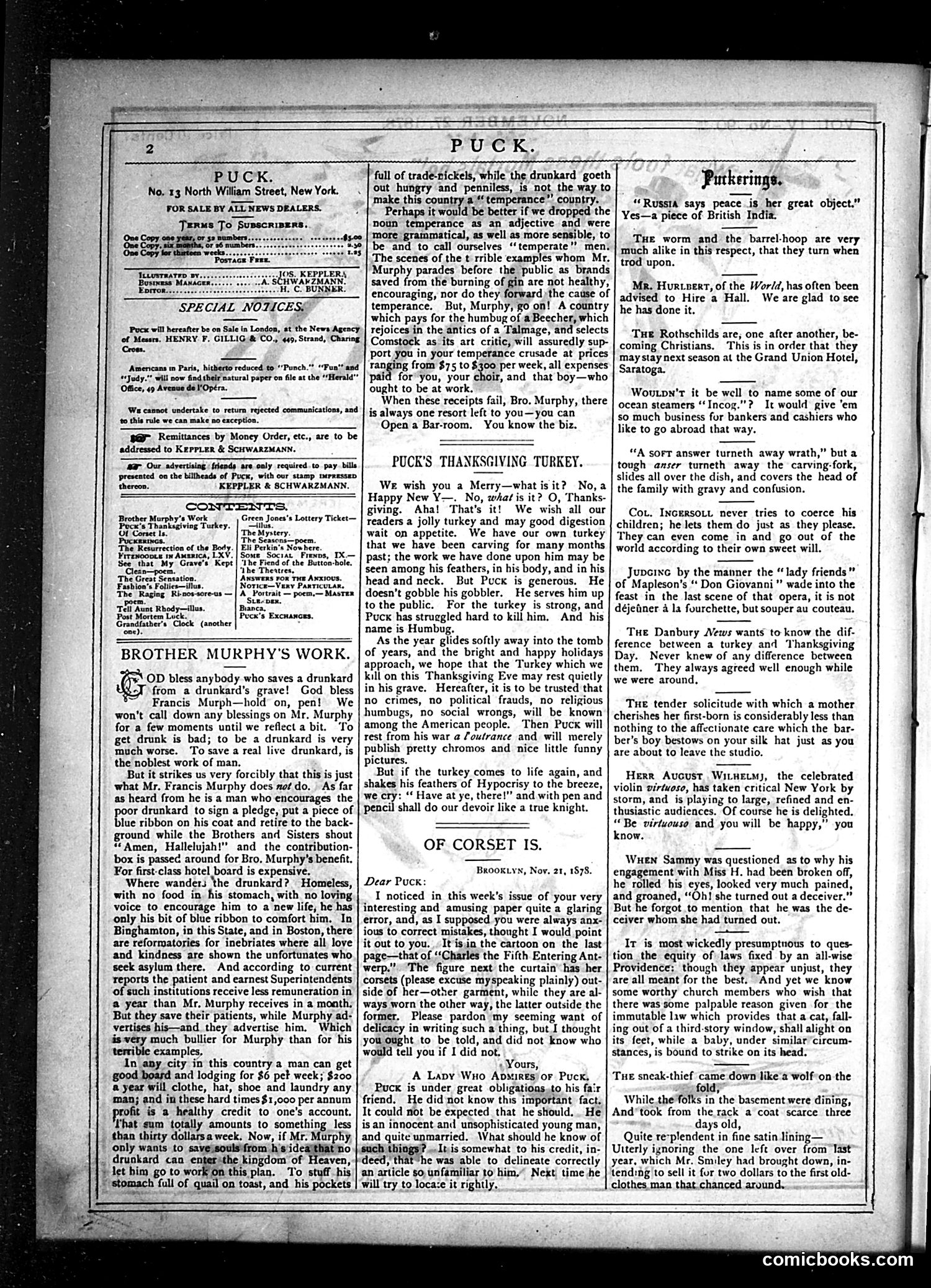 Puck — November 27, 1878 — page 2