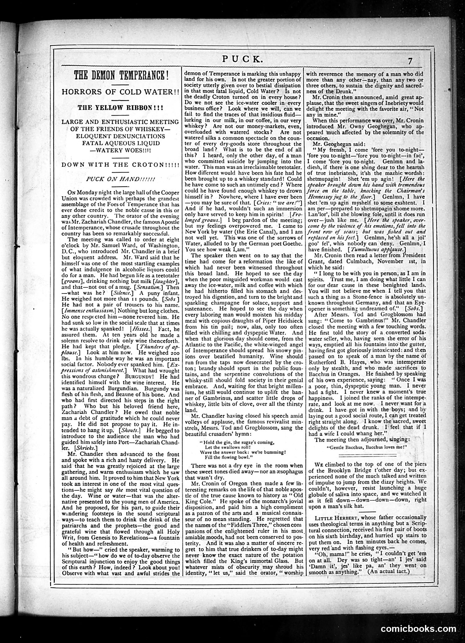 Puck — December 4, 1878 — page 7