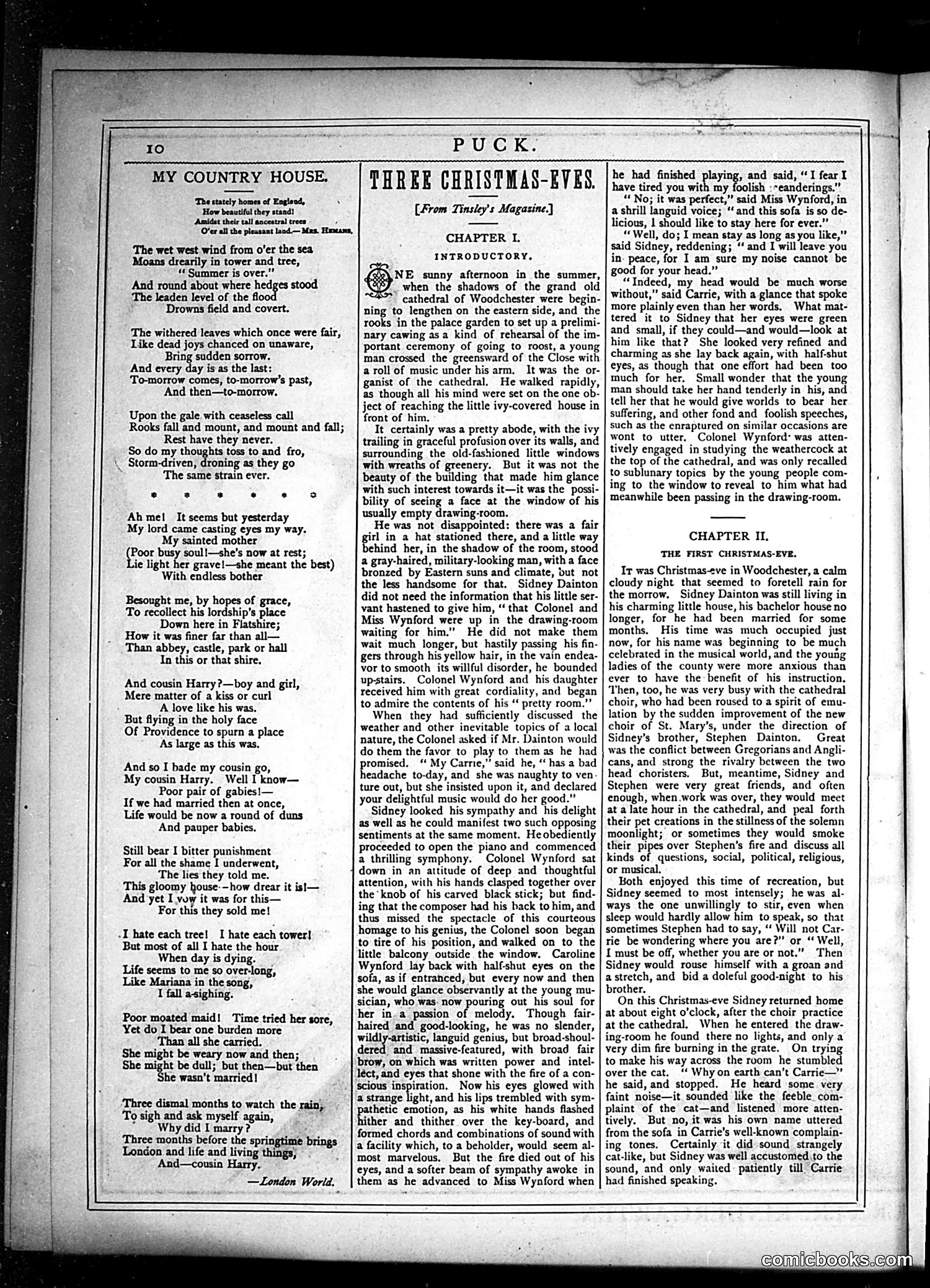 Puck — December 25, 1878 — page 10
