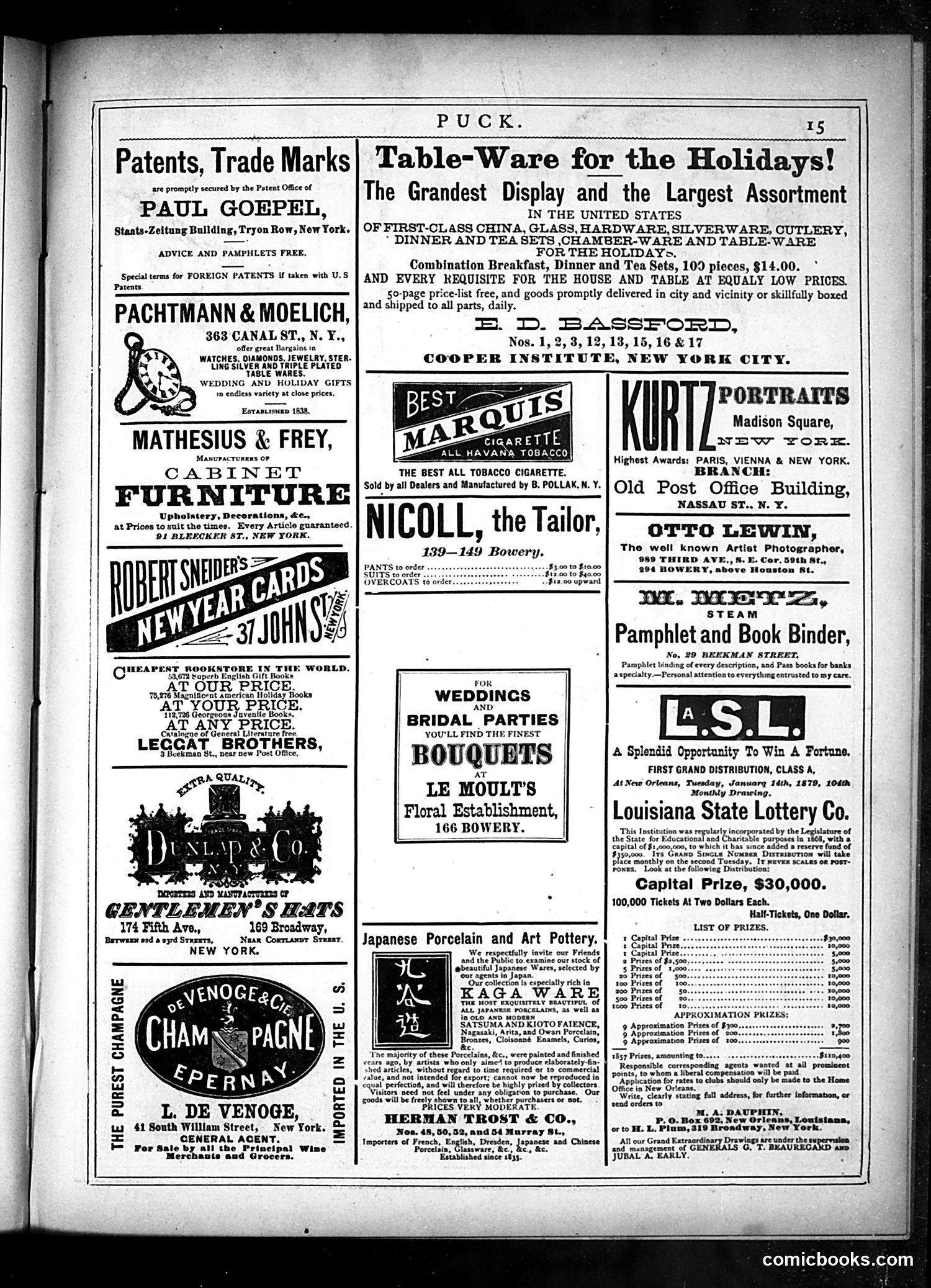 Puck — December 25, 1878 — page 15
