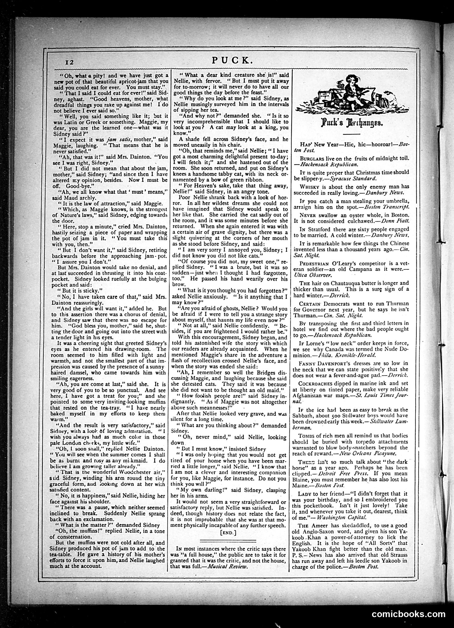 Puck — January 1, 1879 — page 12