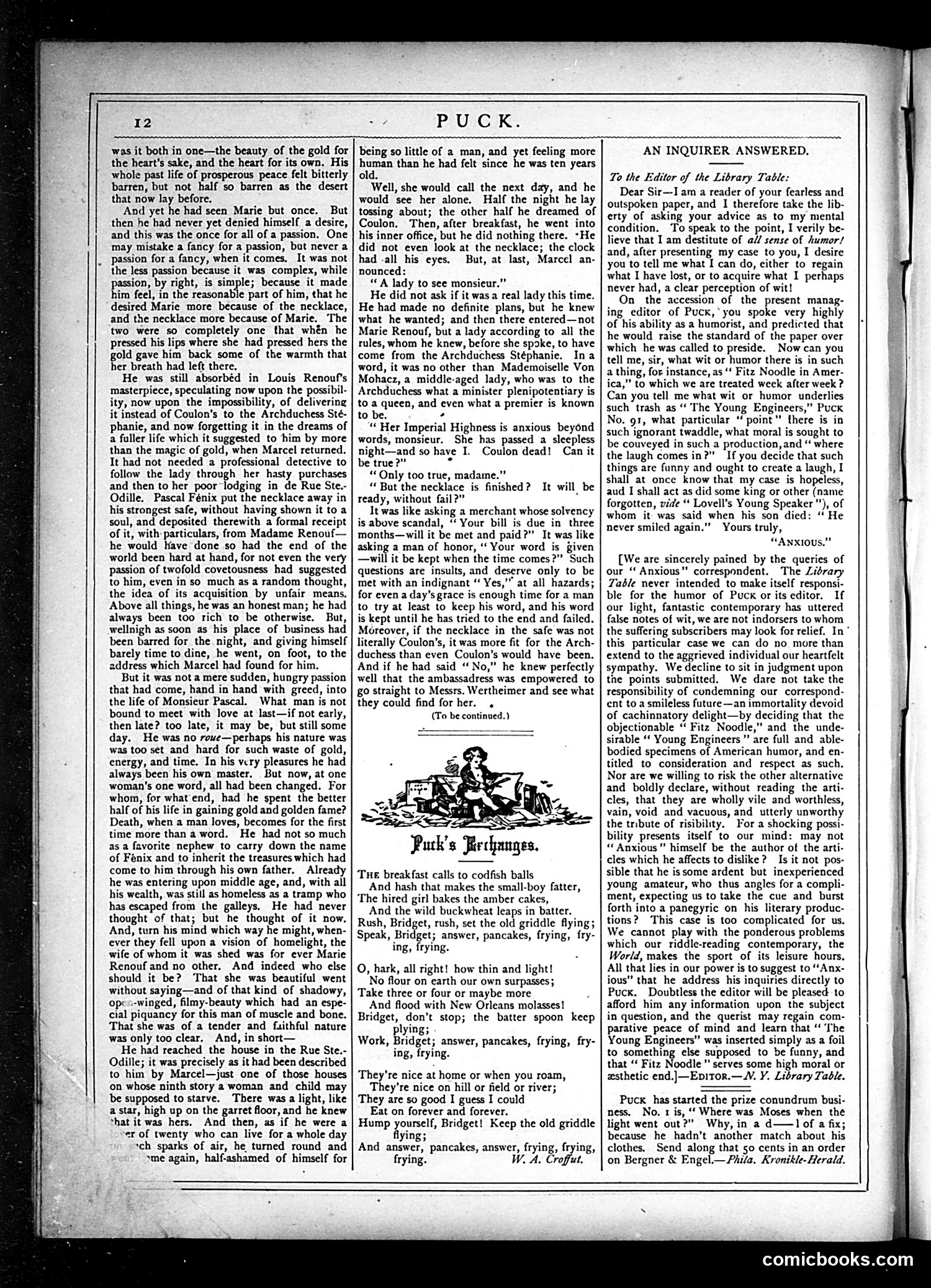 Puck — February 5, 1879 — page 12