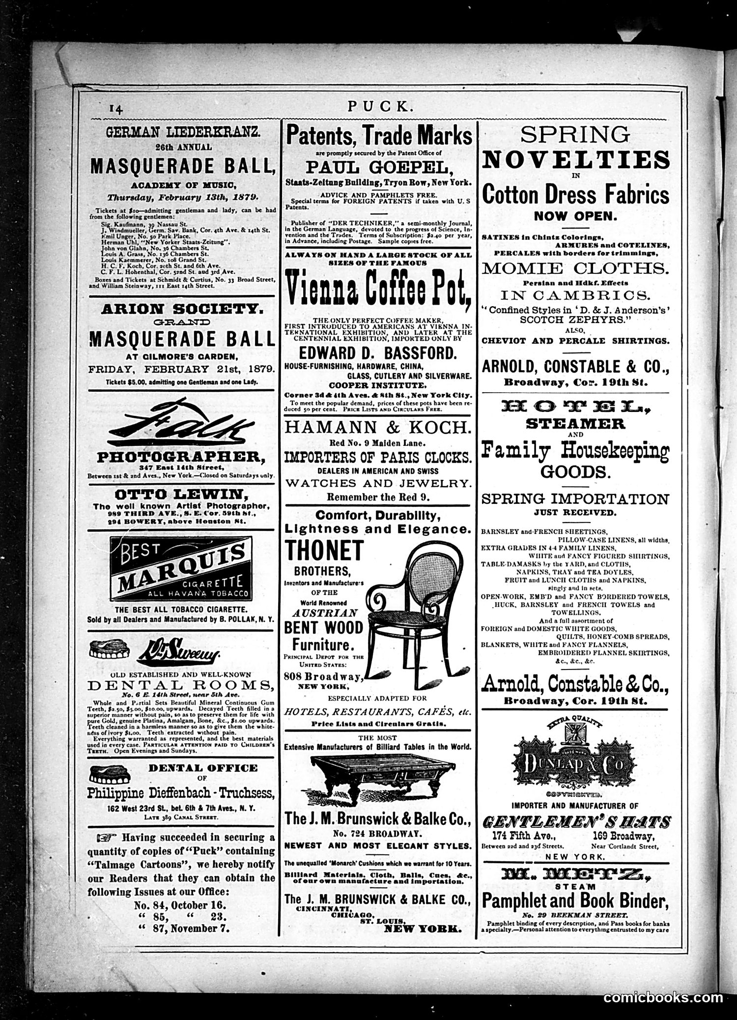 Puck — February 5, 1879 — page 14