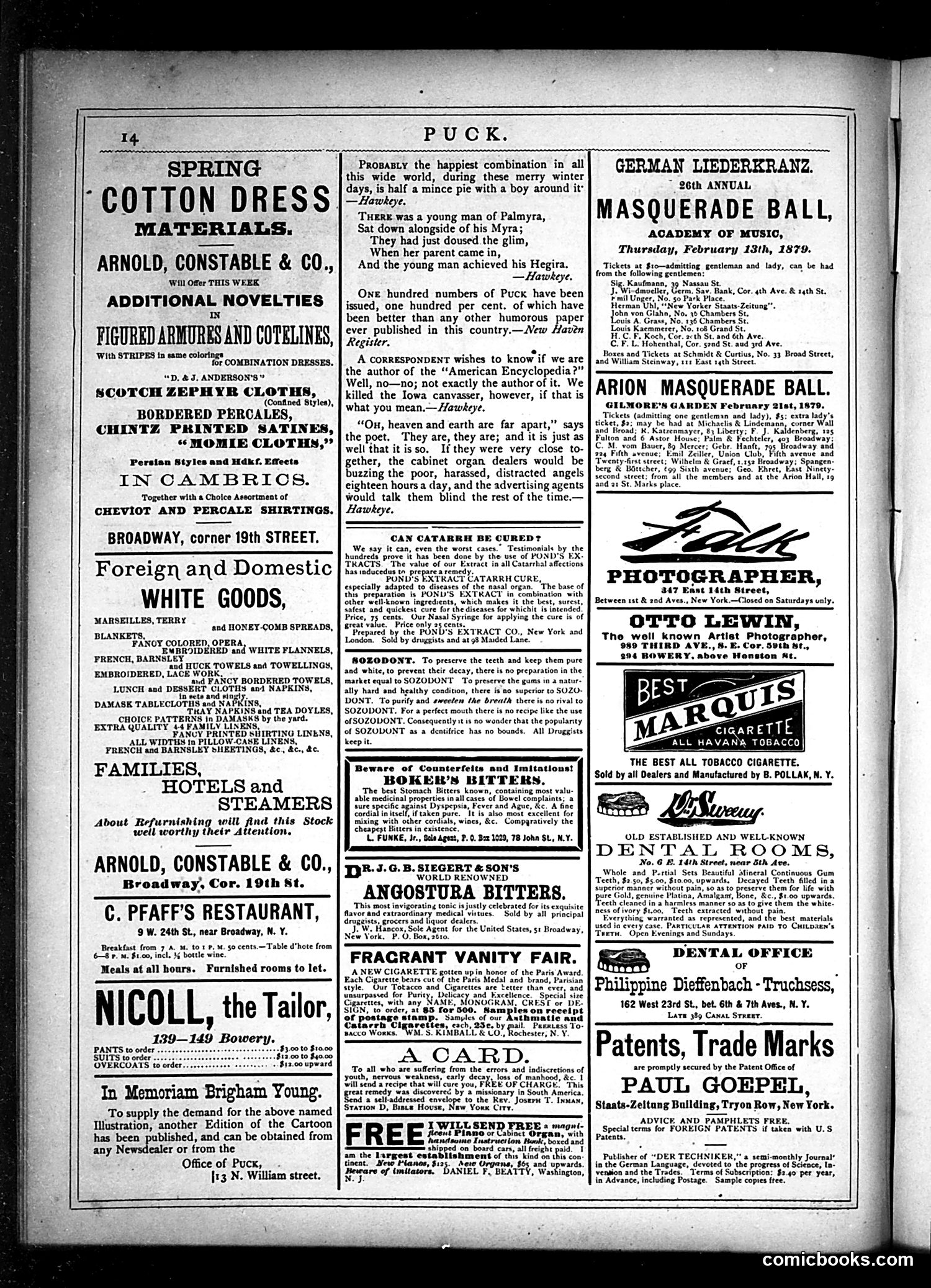 Puck — February 12, 1879 — page 14