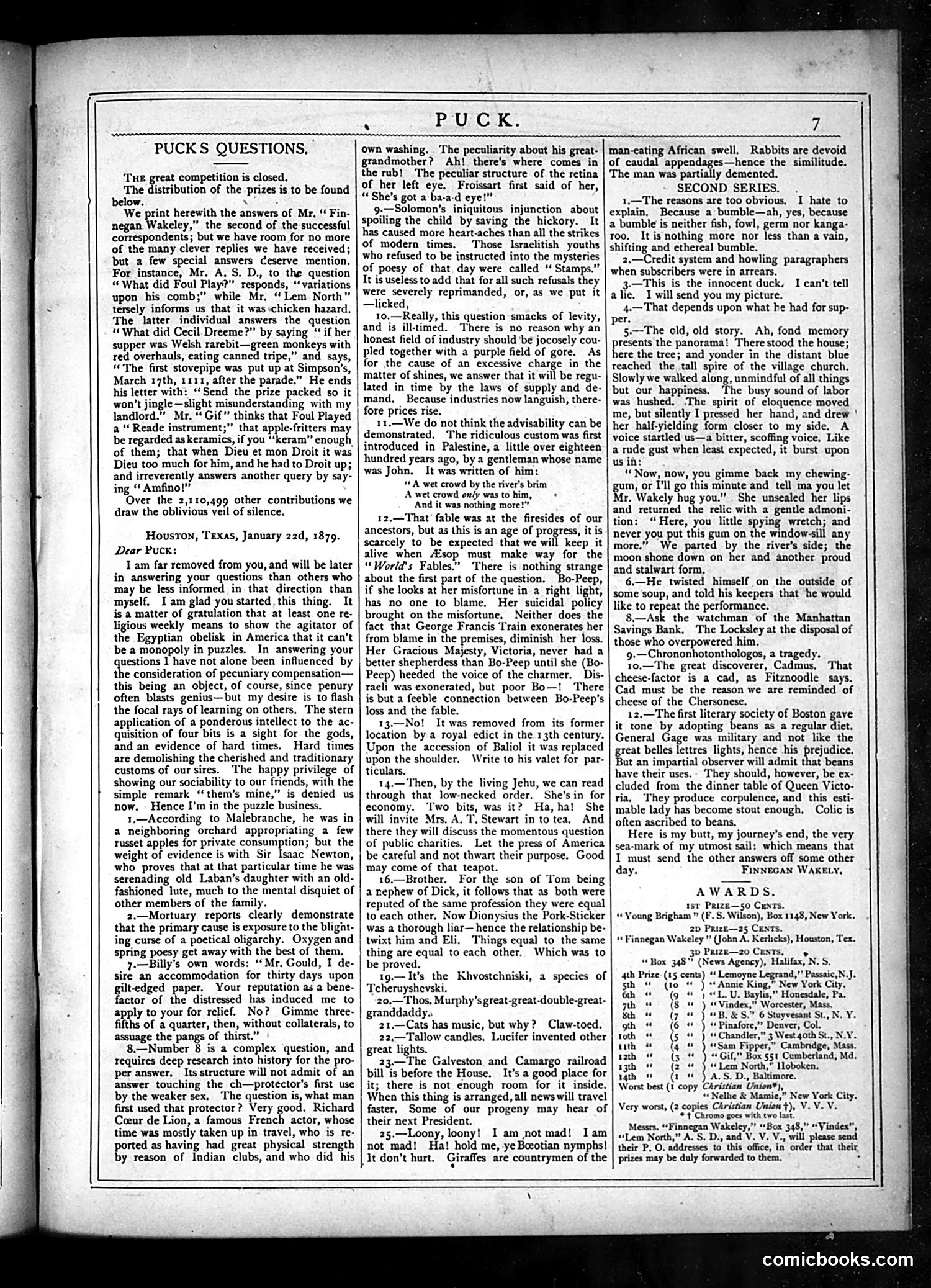 Puck — February 19, 1879 — page 7