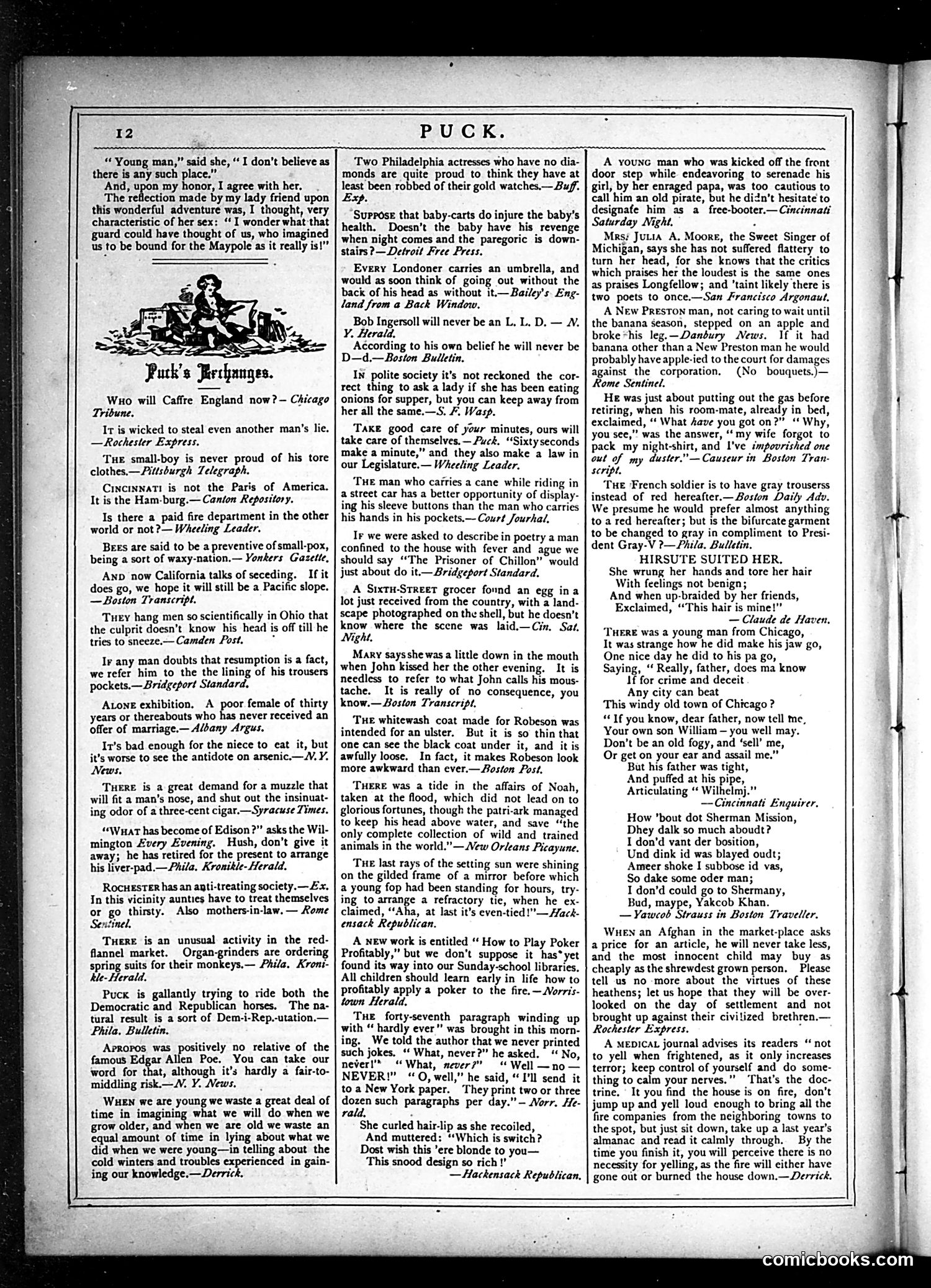 Puck — March 5, 1879 — page 14