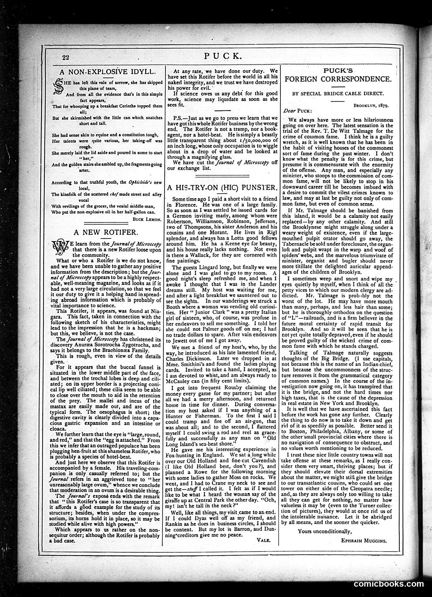 Puck — March 19, 1879 — page 6