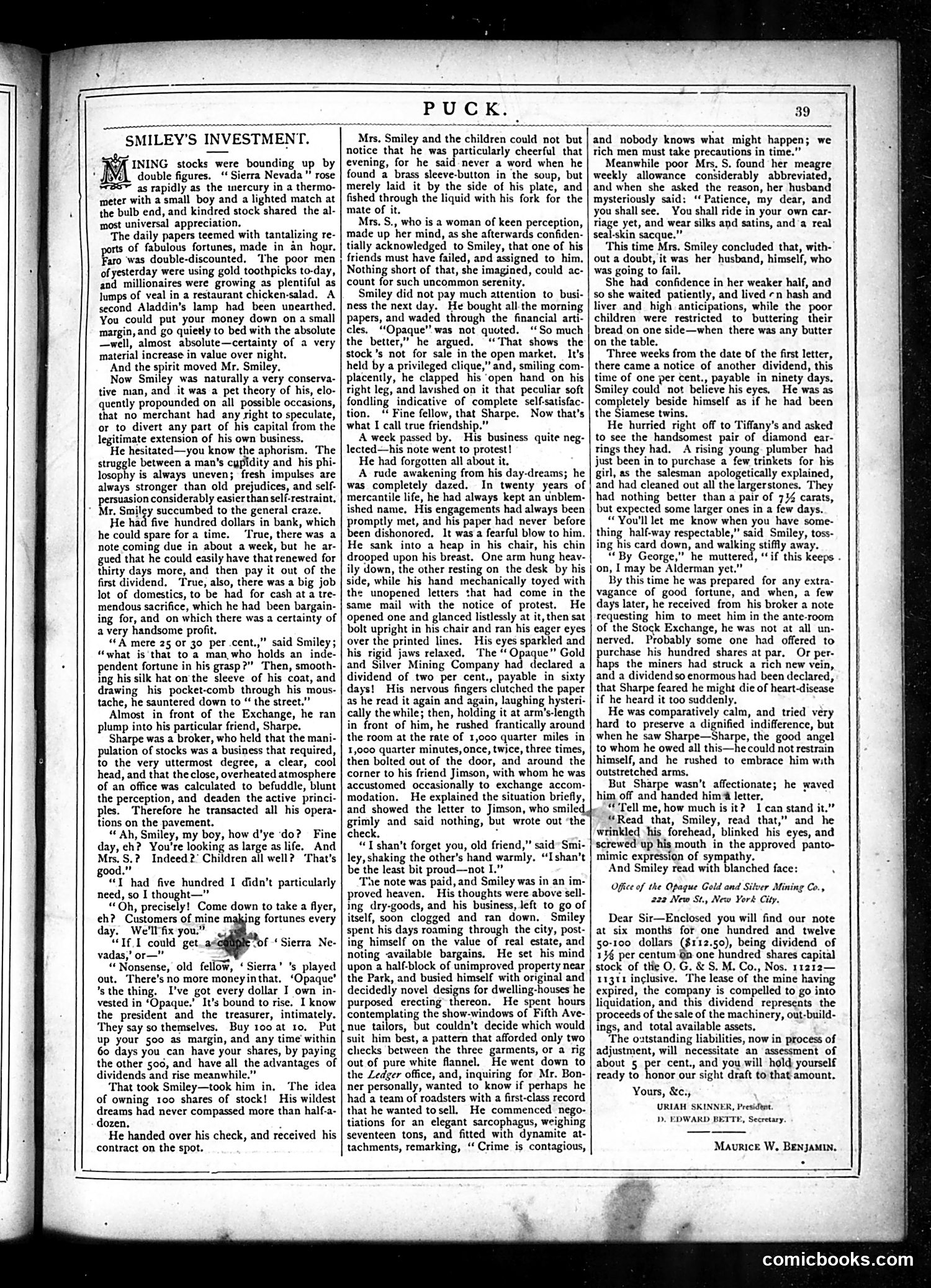 Puck — March 26, 1879 — page 7
