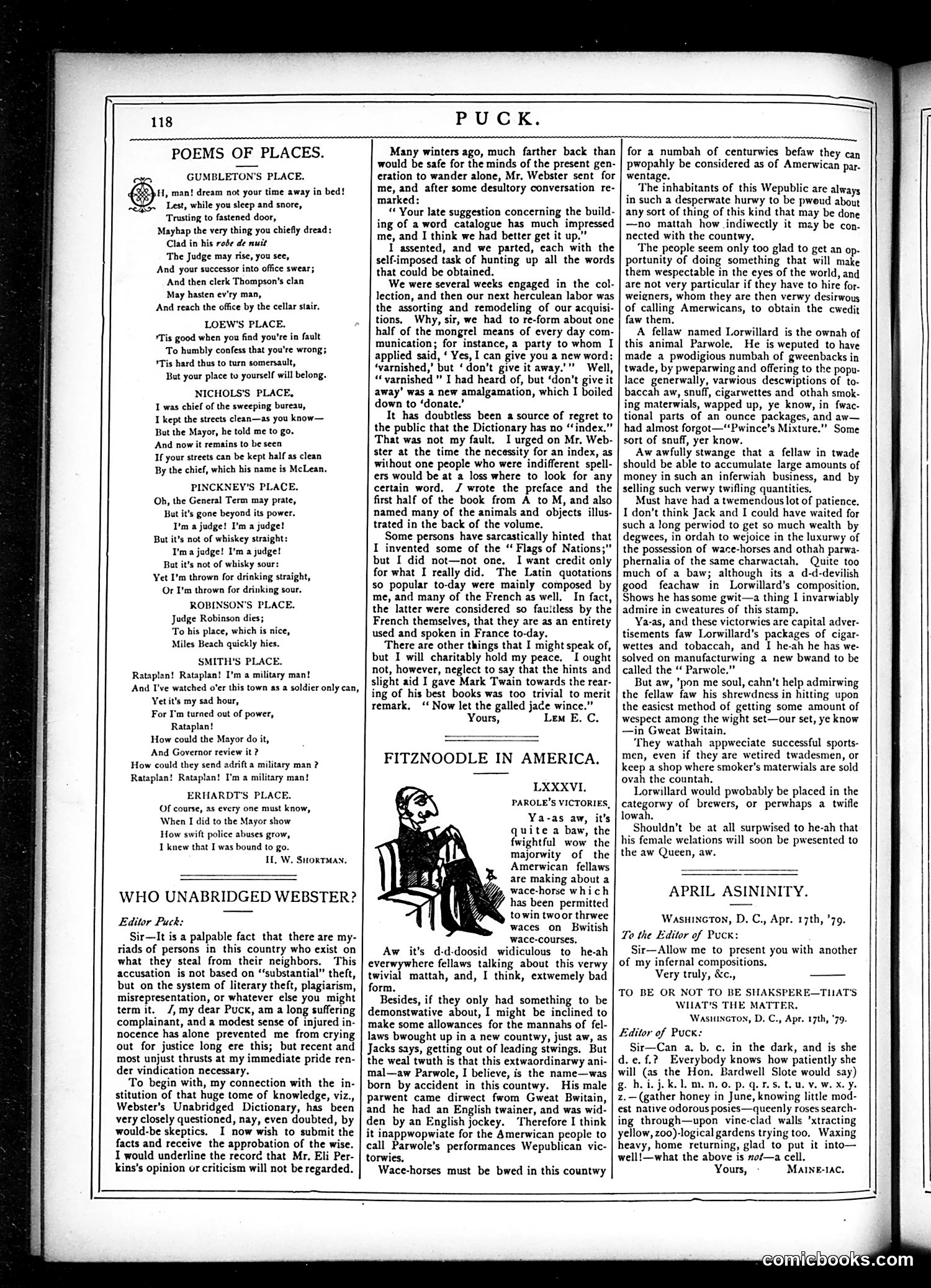 Puck — April 30, 1879 — page 6