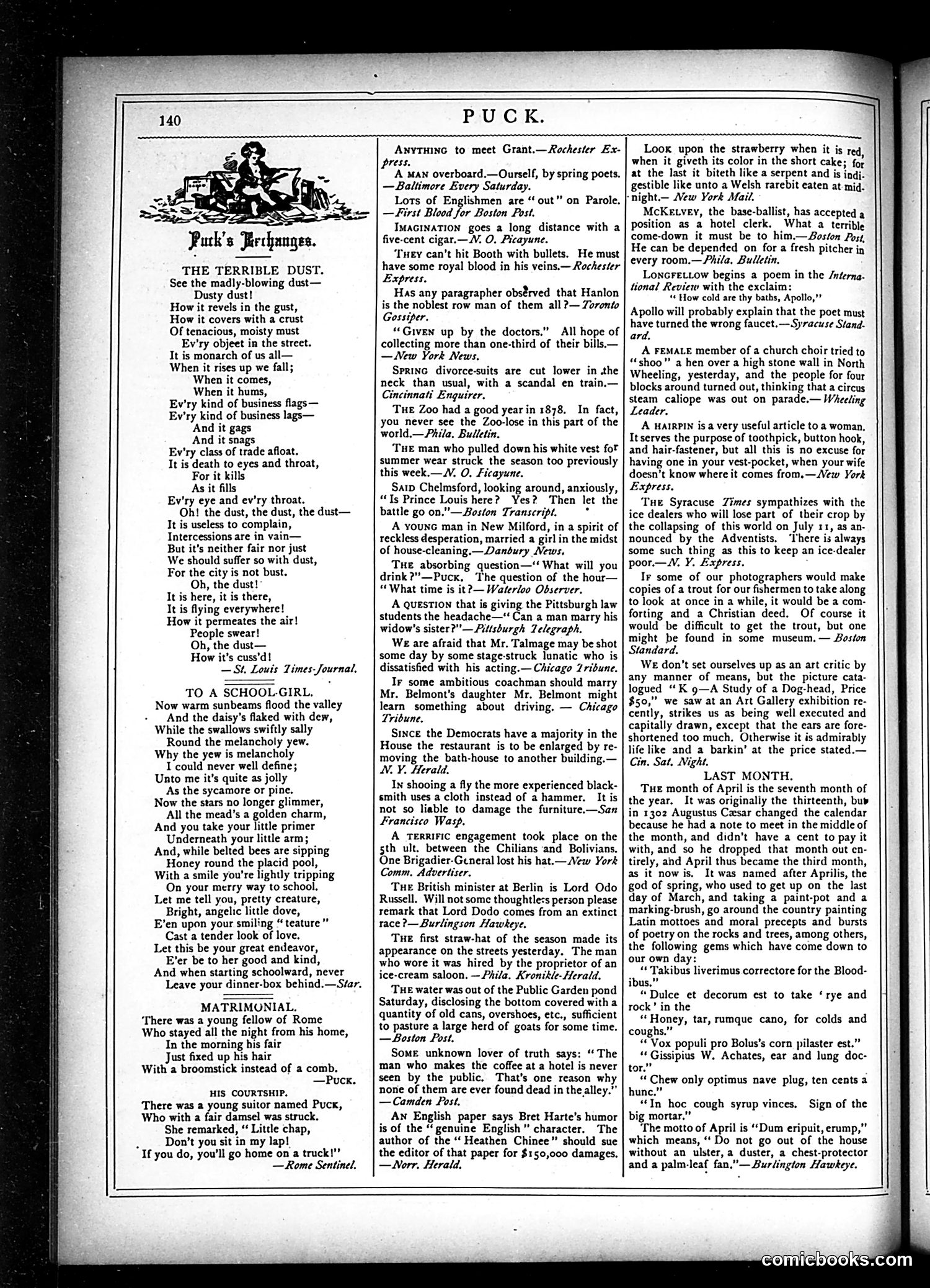 Puck — May 7, 1879 — page 12