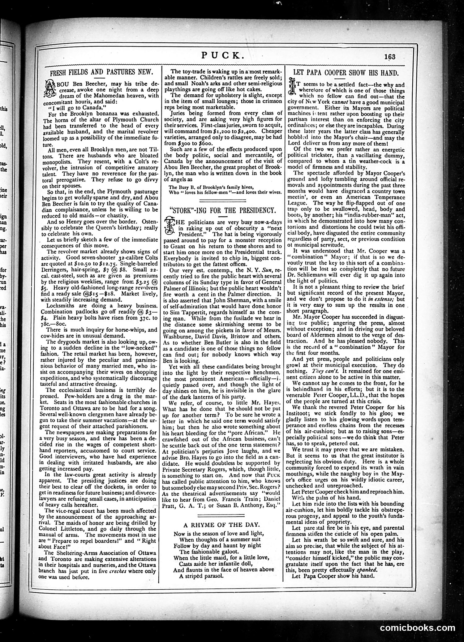Puck — May 21, 1879 — page 3