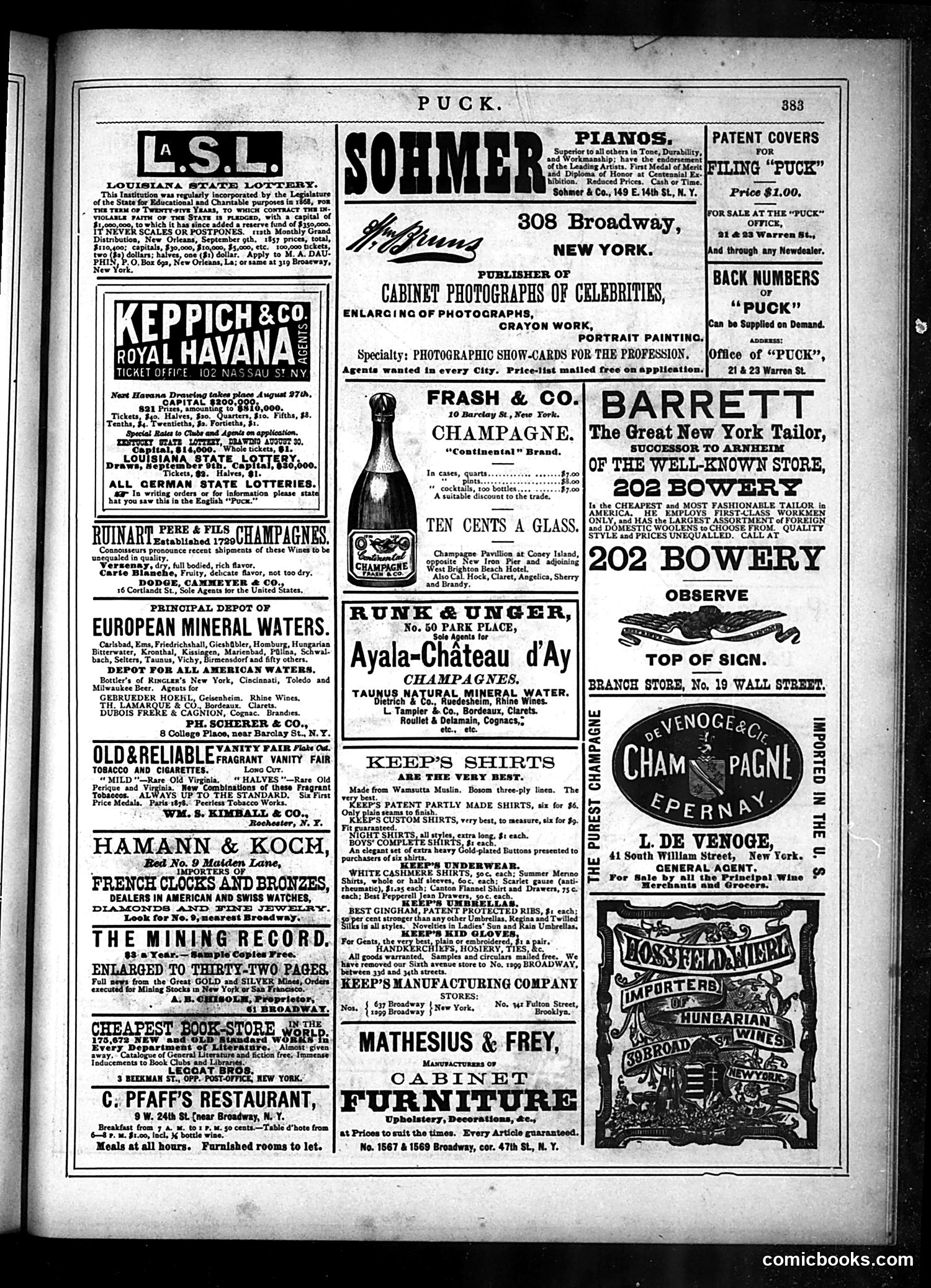 Puck — August 20, 1879 — page 15