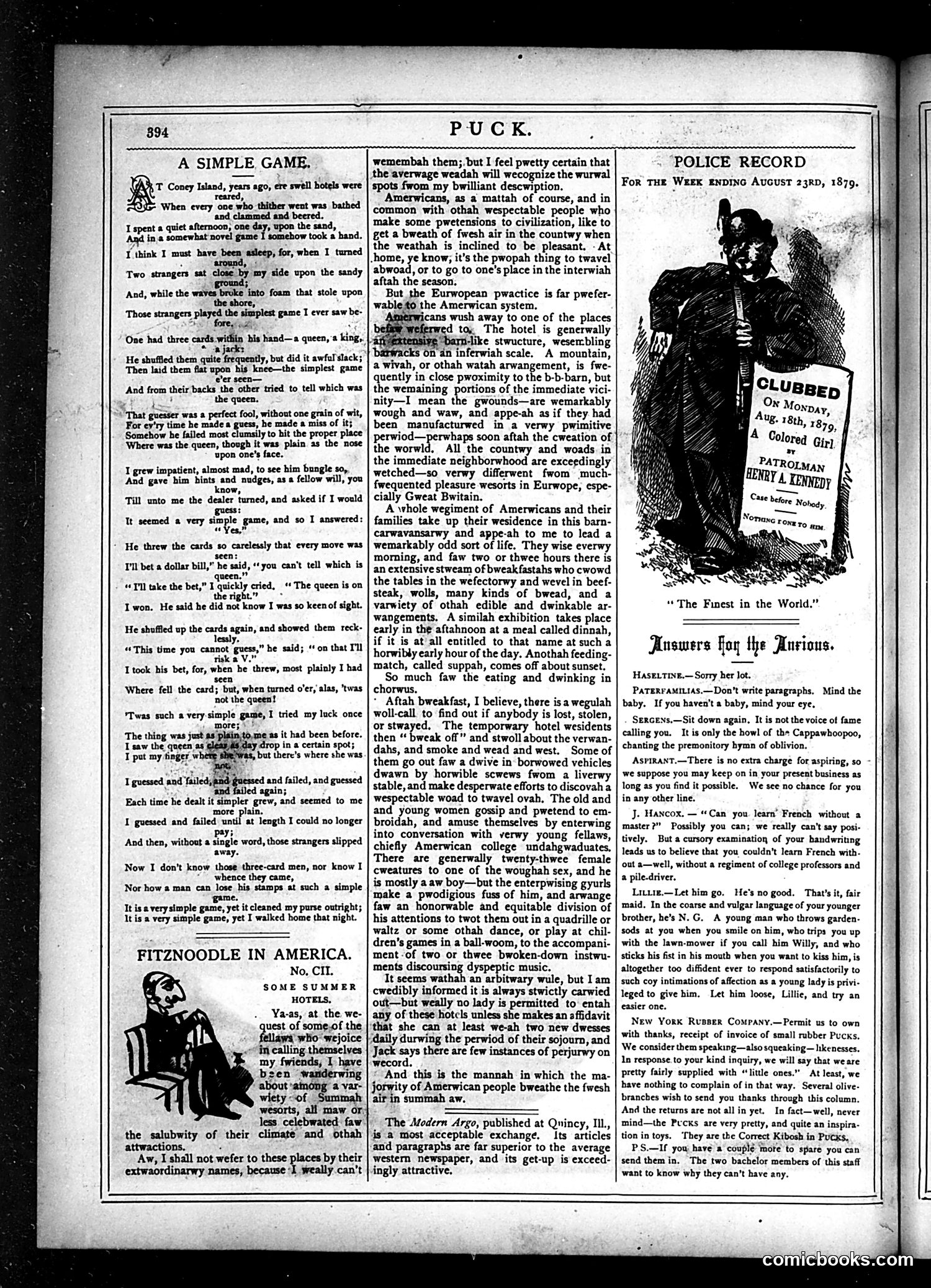 Puck — August 27, 1879 — page 10