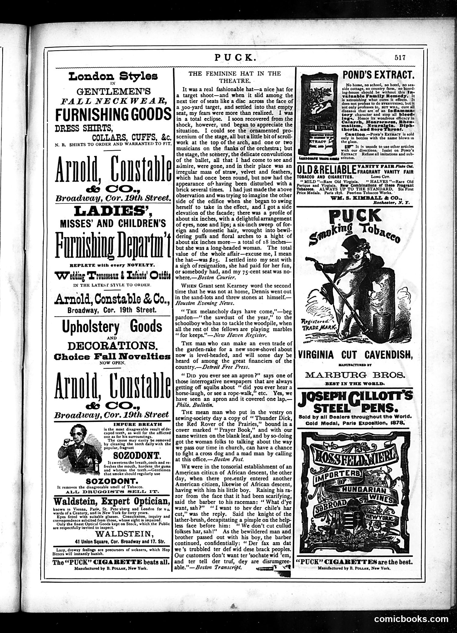 Puck — October 15, 1879 — page 17