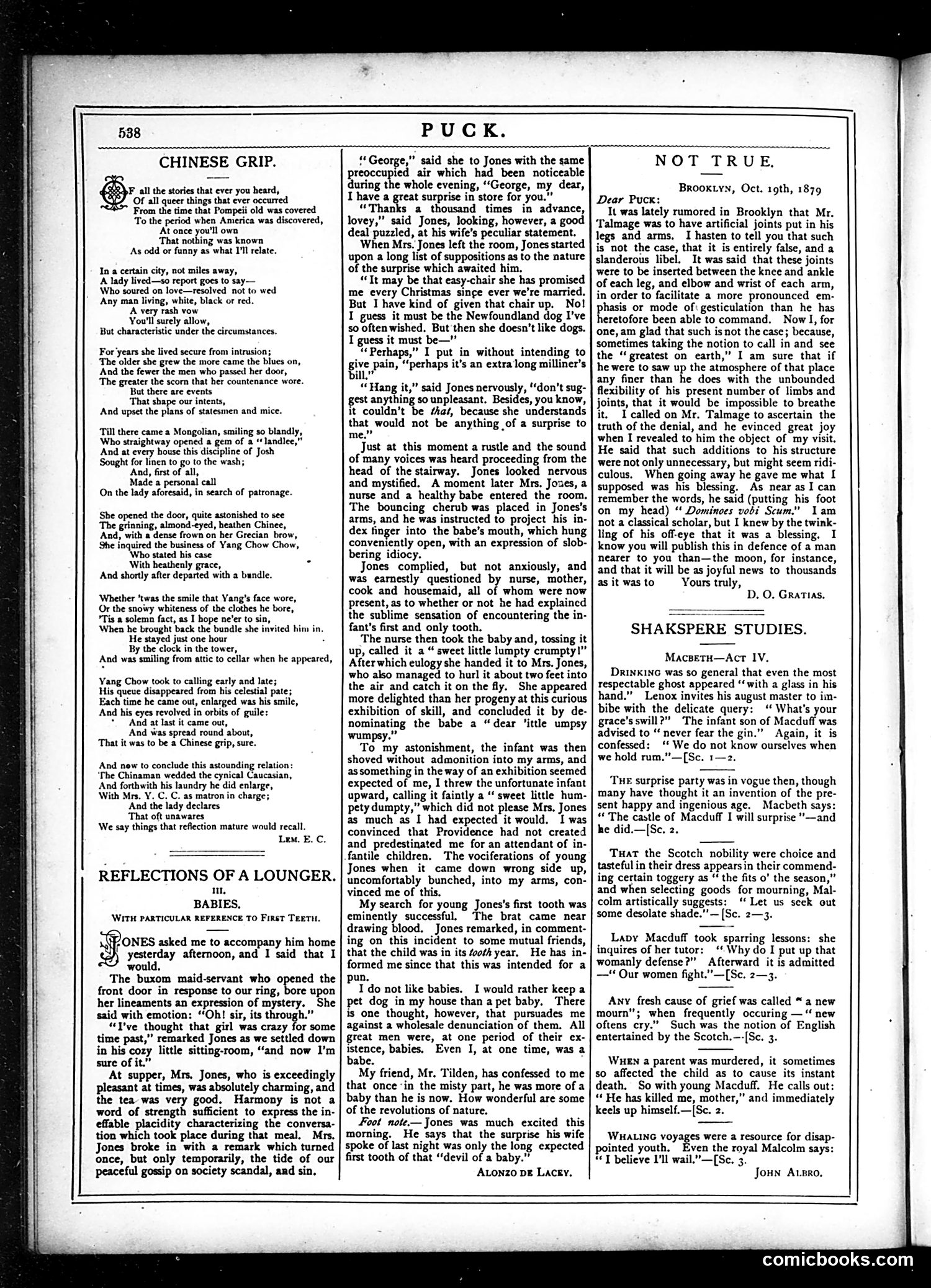 Puck — October 29, 1879 — page 4