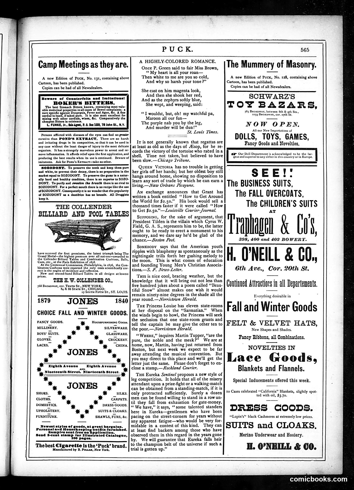Puck — November 5, 1879 — page 13
