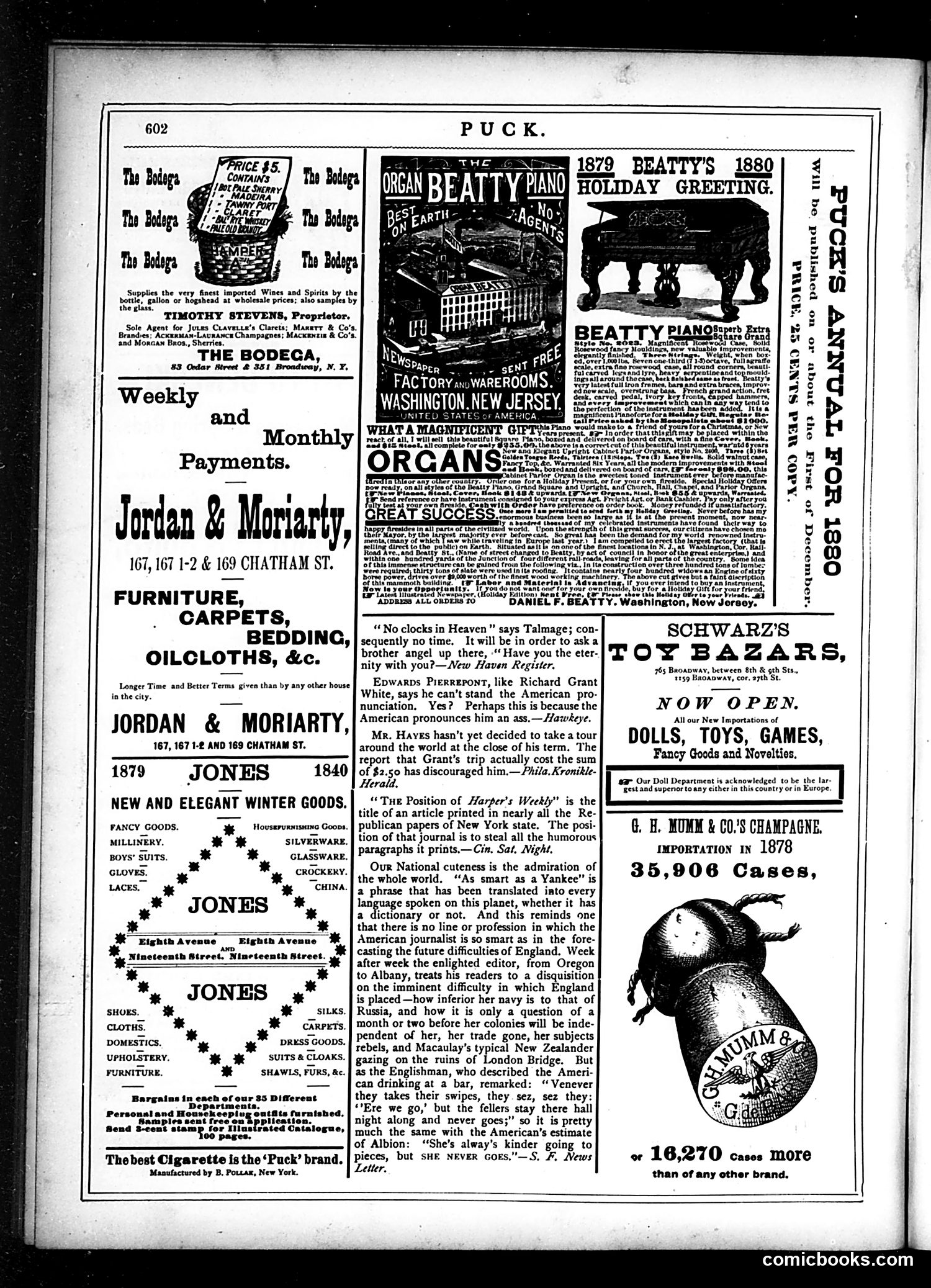 Puck — November 19, 1879 — page 14