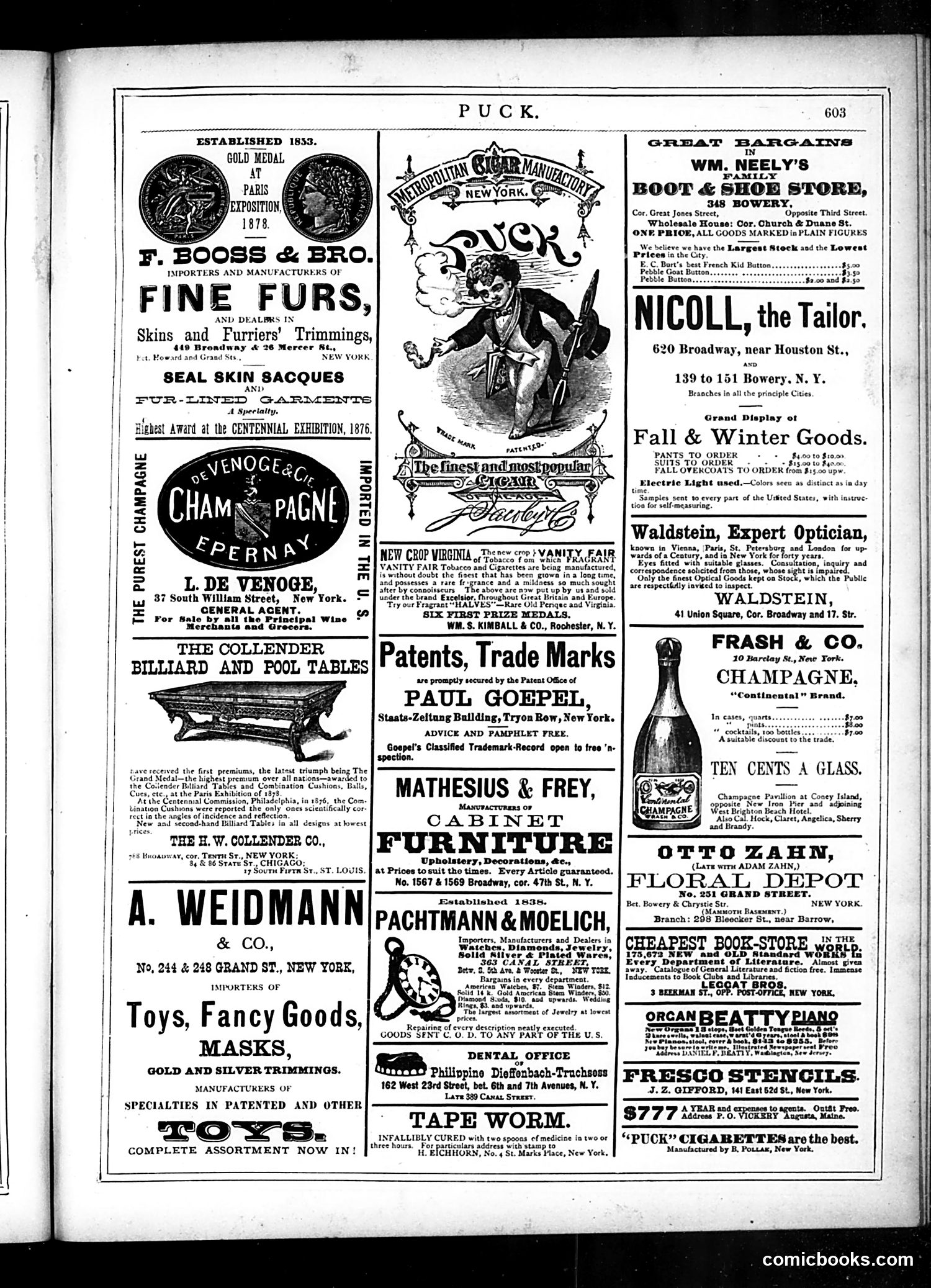 Puck — November 19, 1879 — page 15