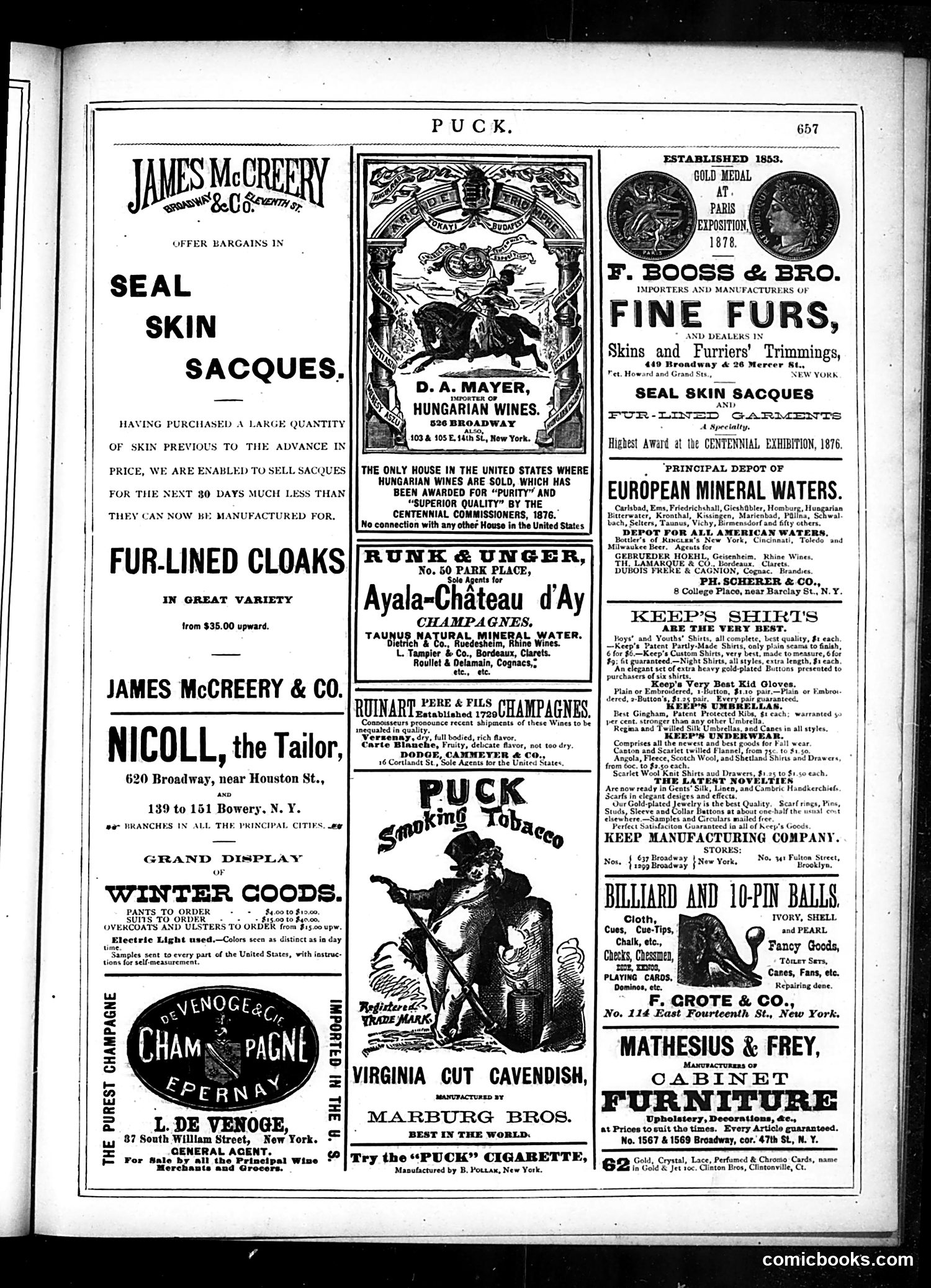 Puck — December 10, 1879 — page 15