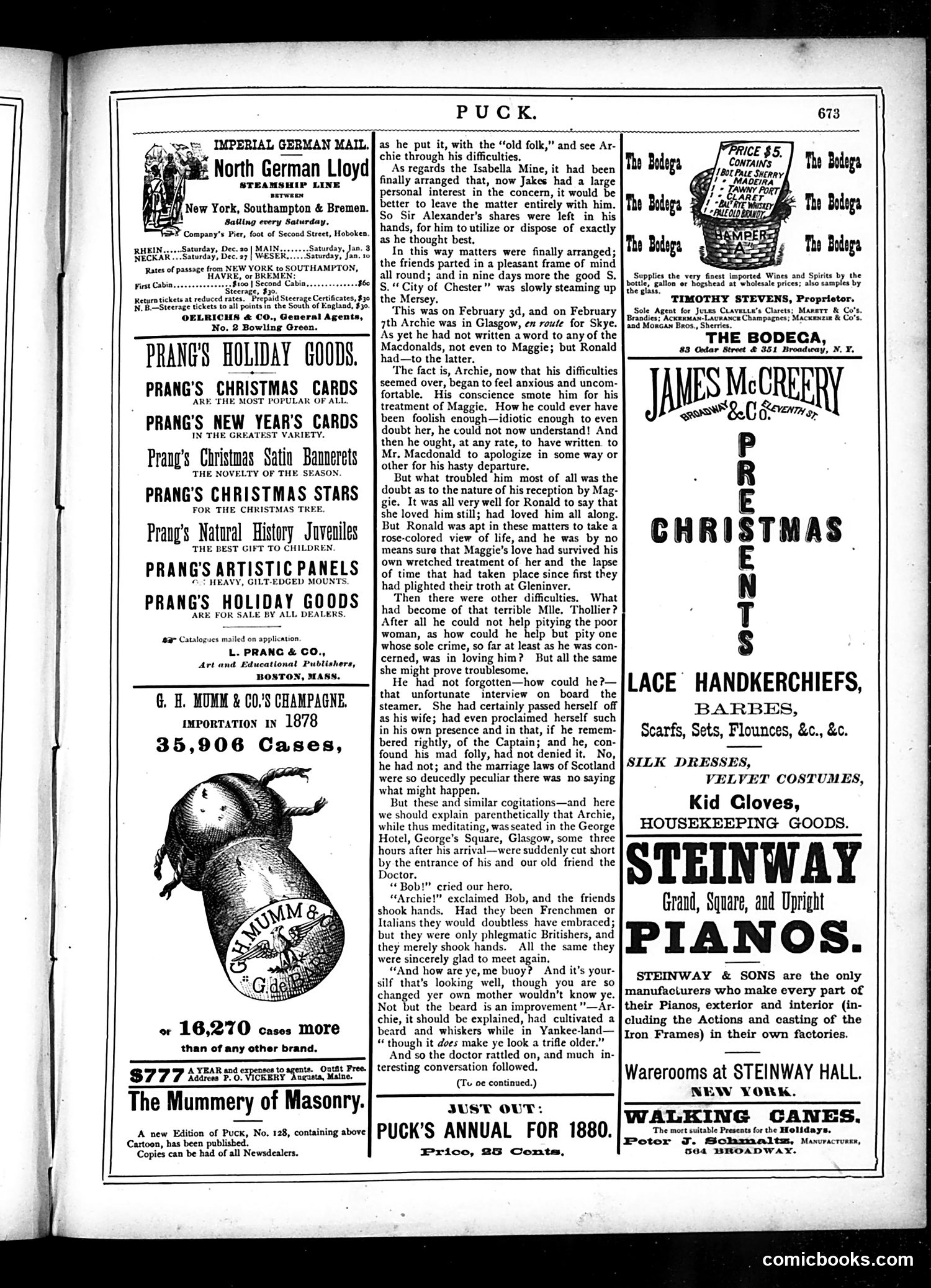 Puck — December 17, 1879 — page 13