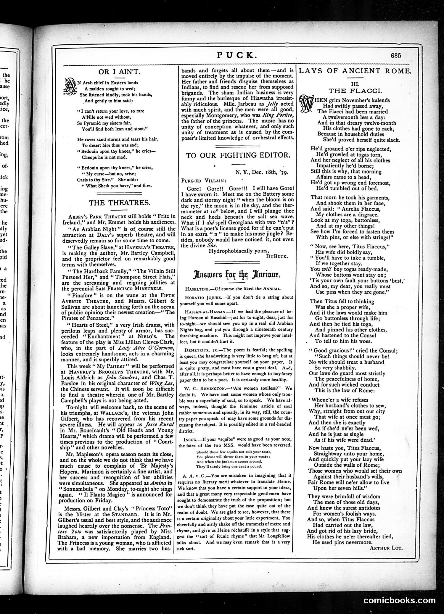 Puck — December 24, 1879 — page 7