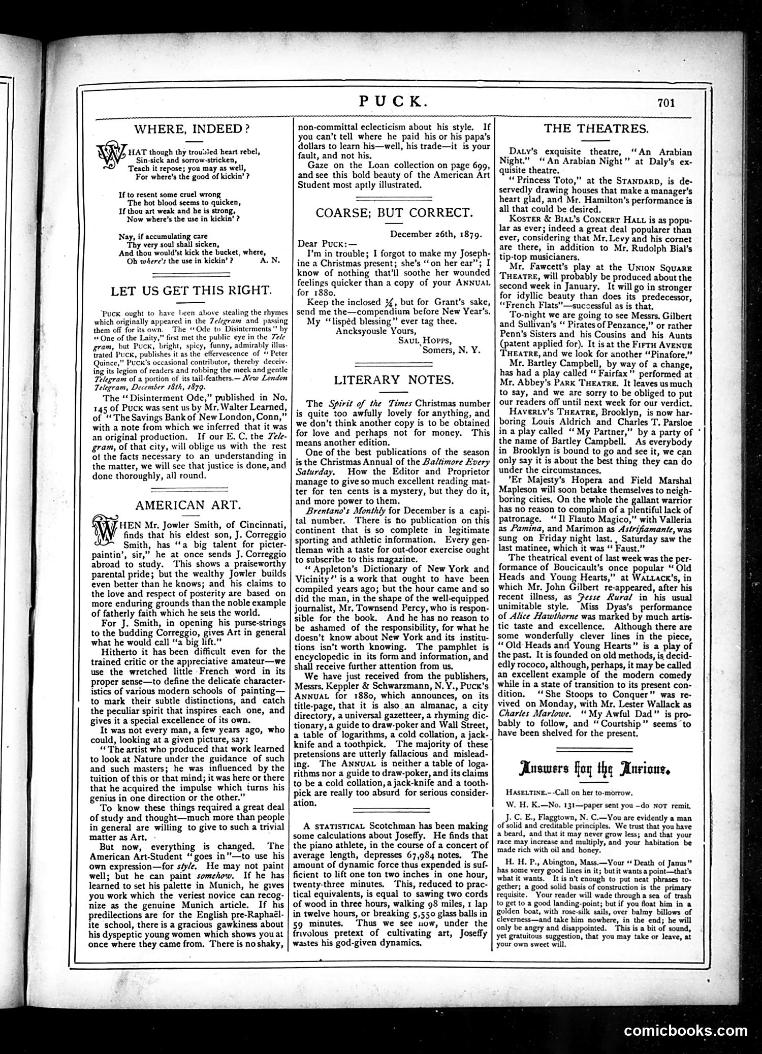 Puck — December 31, 1879 — page 7