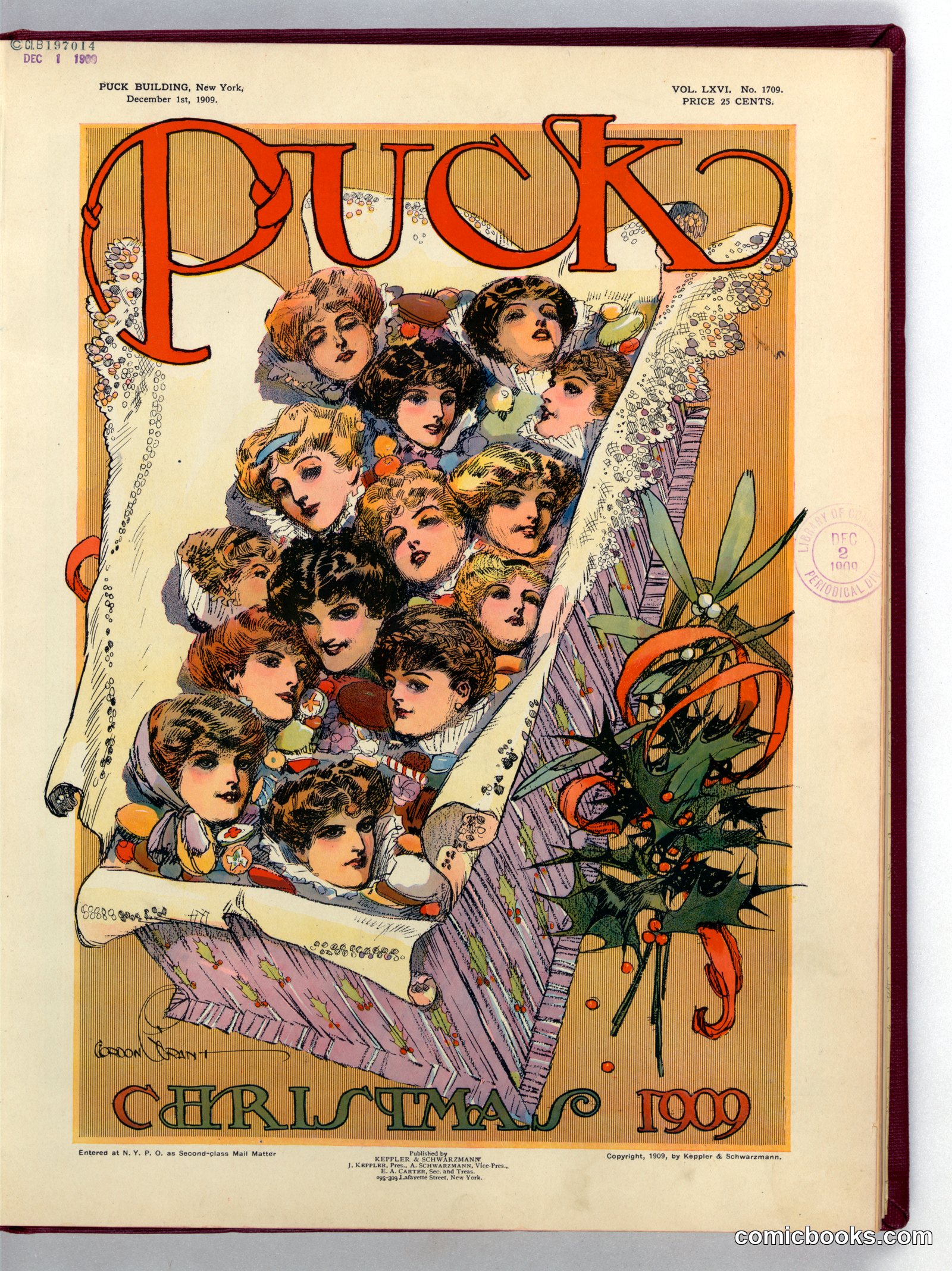 Puck Christmas 1909