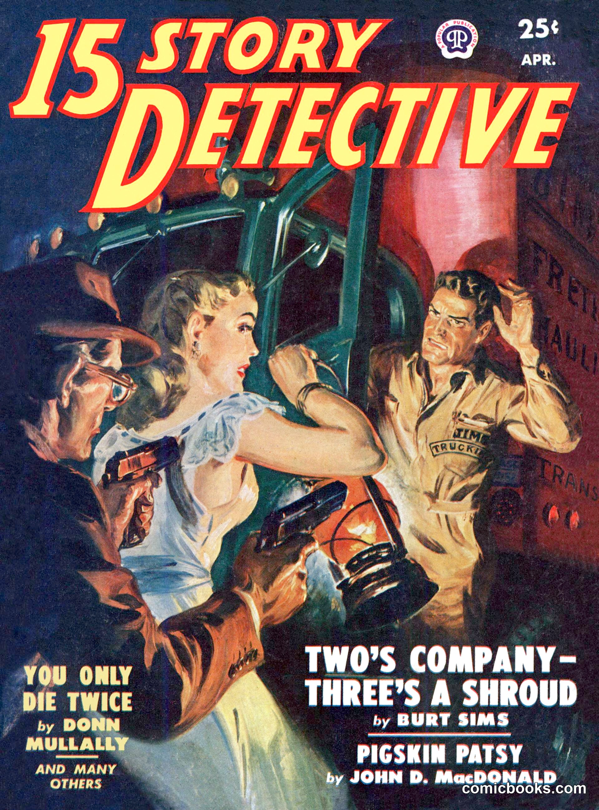 15 Story Detective, April 1950