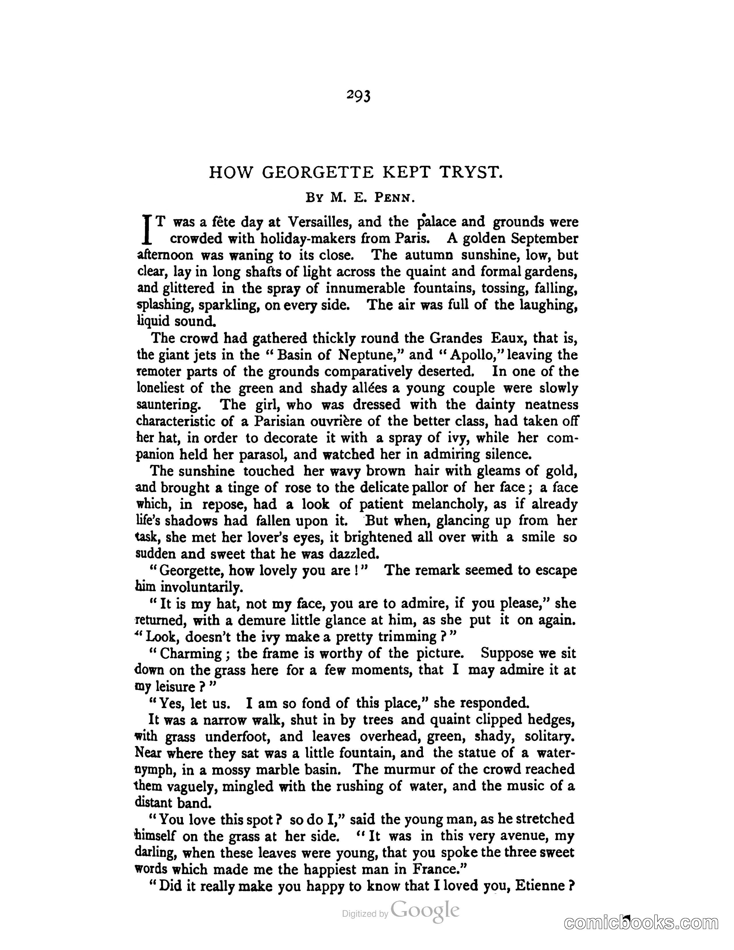 How Georgette Kept Tryst