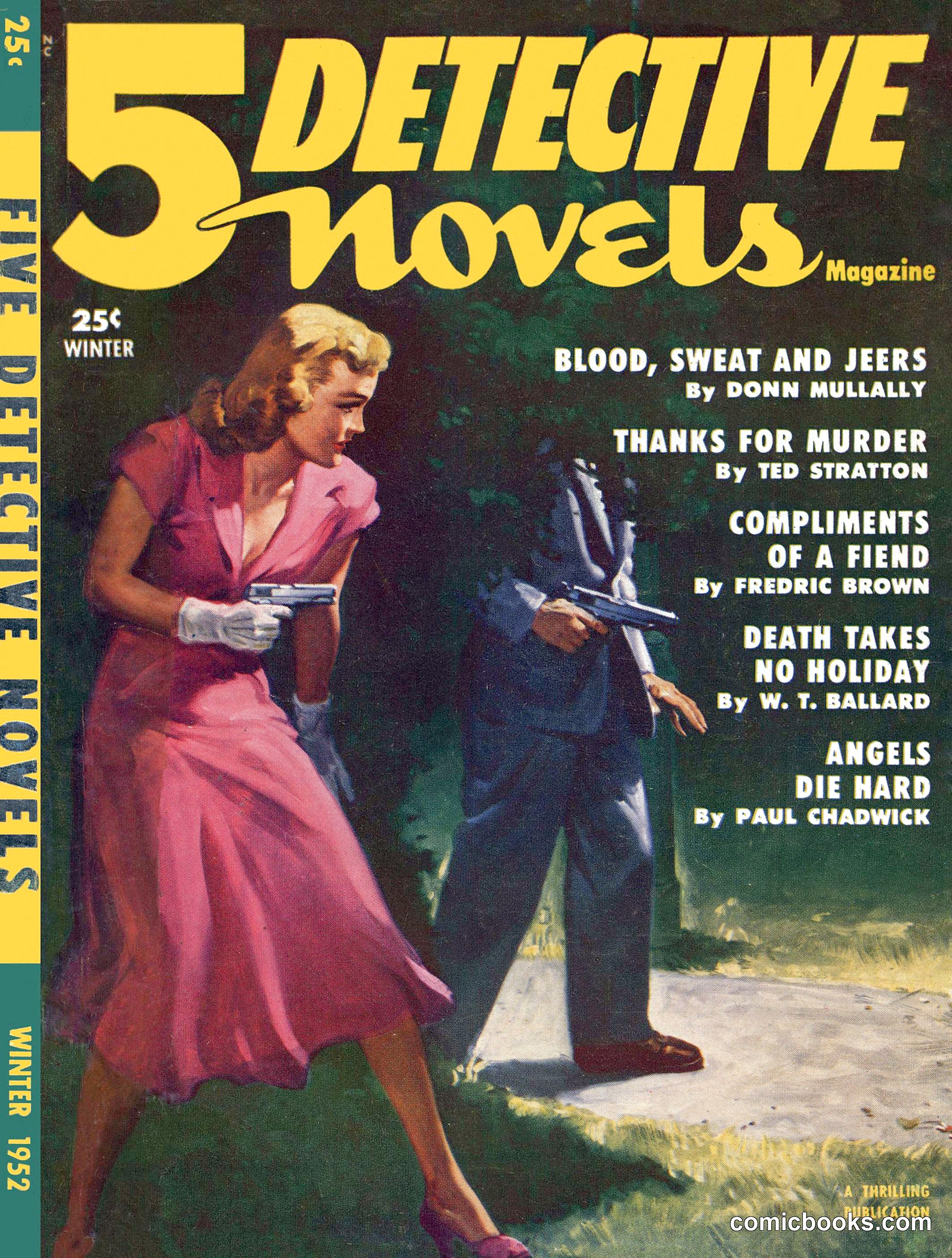 5 Detective Novels Magazine
