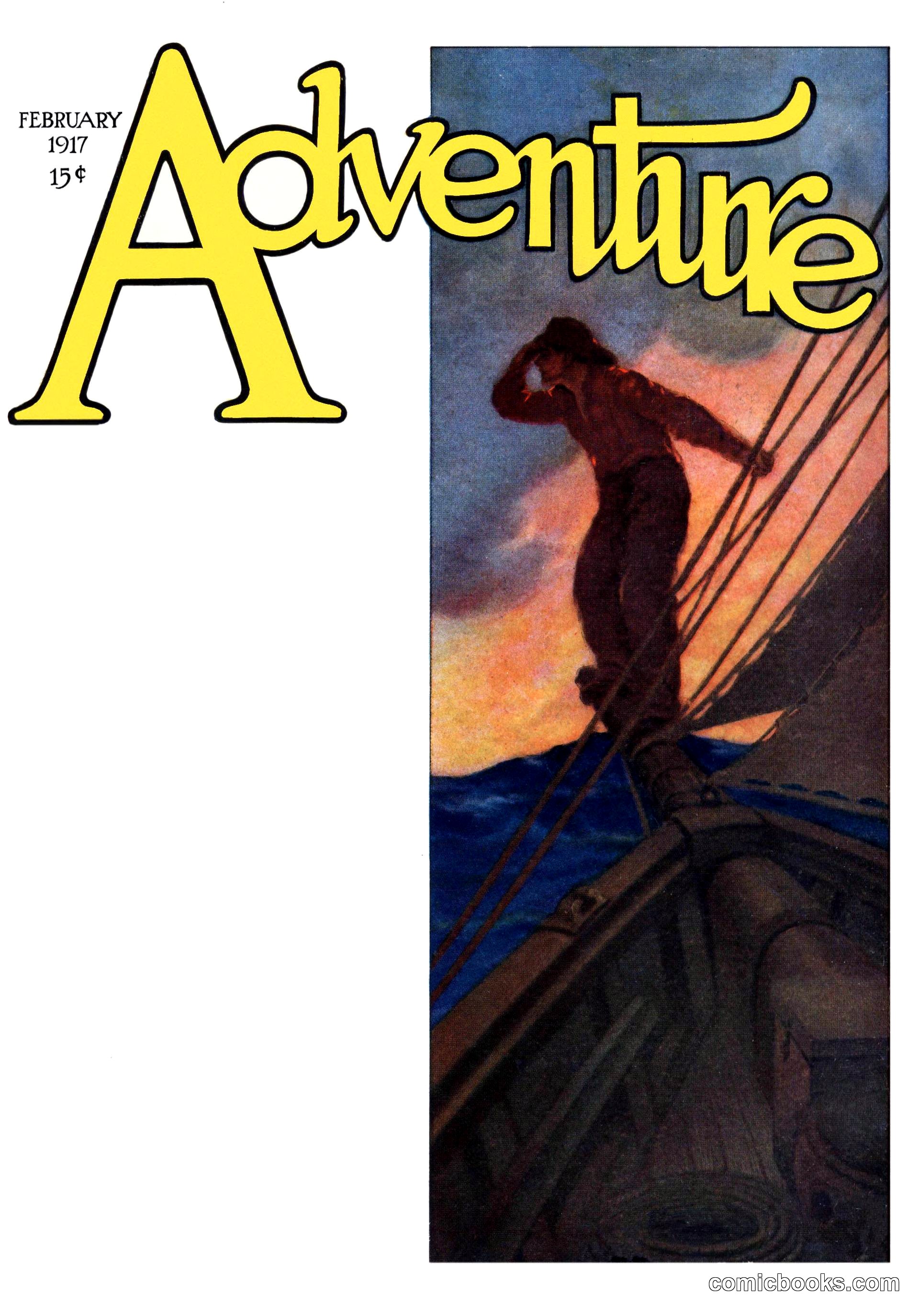 Adventure, February 1917