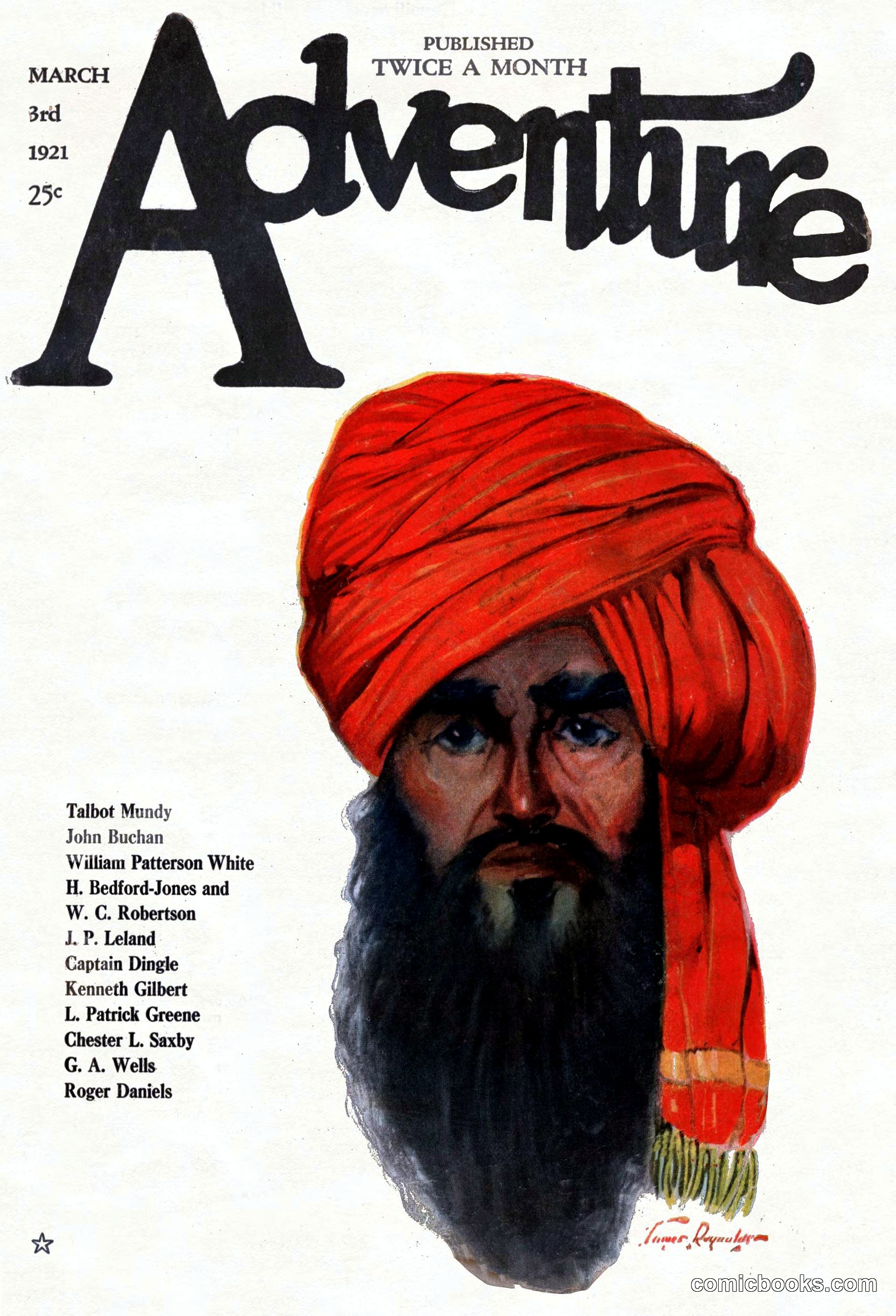 Adventure Magazine Cover