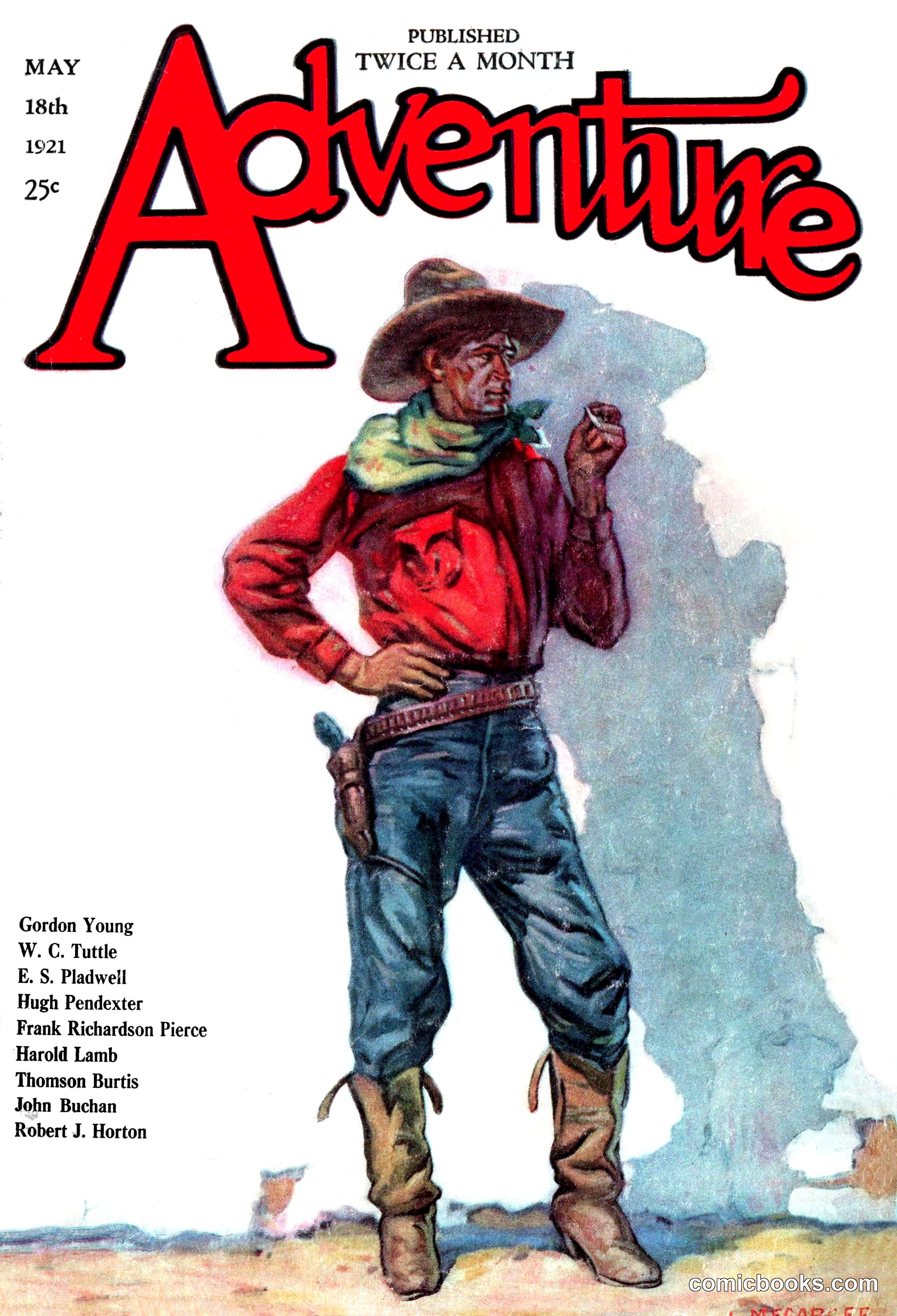 Adventure Magazine Cover