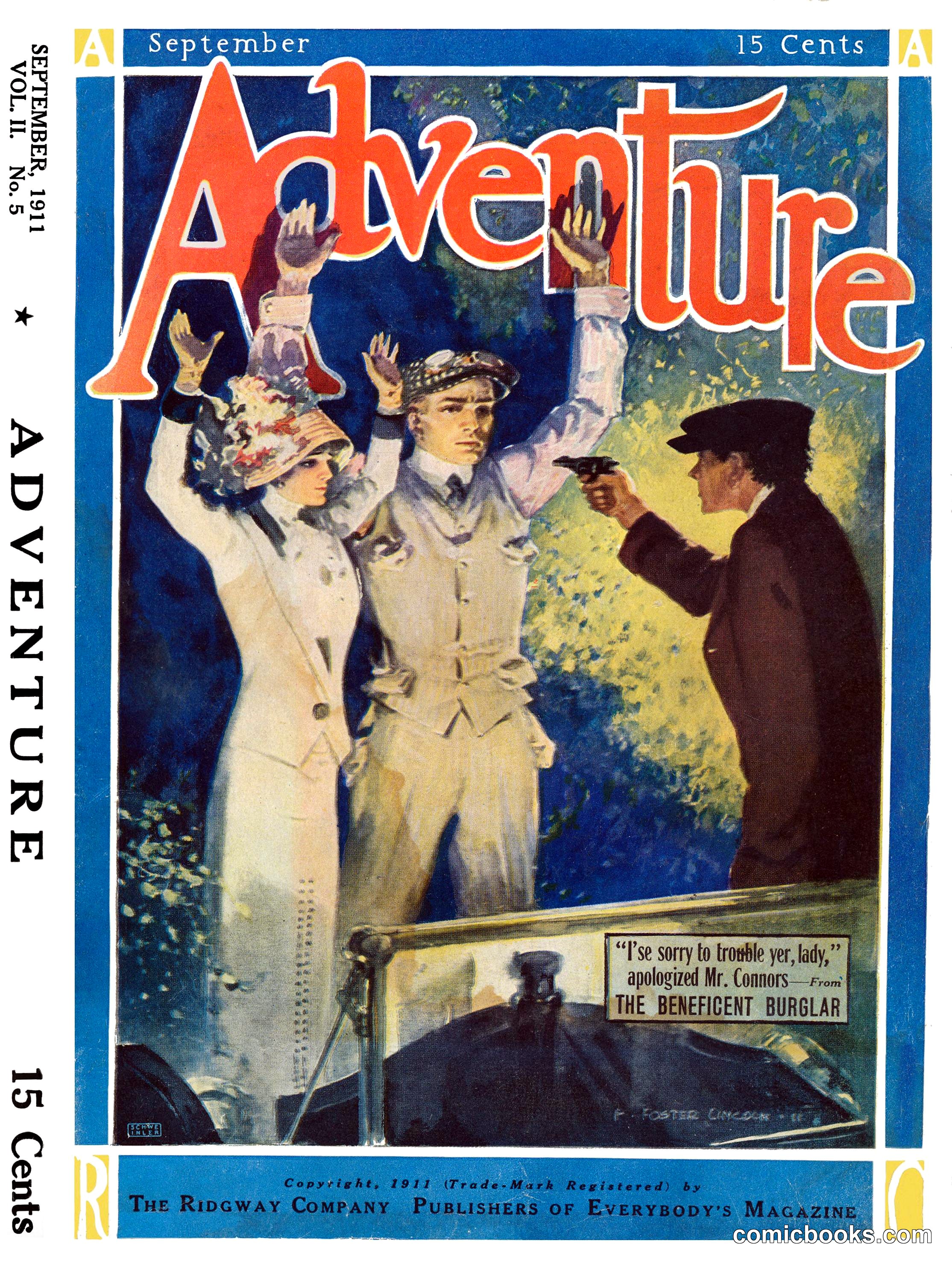 Adventure Magazine Cover